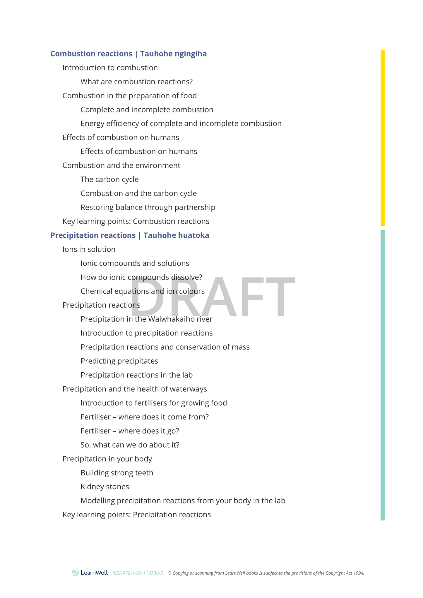 92021 Chemical Reactions in Context Learning Guide