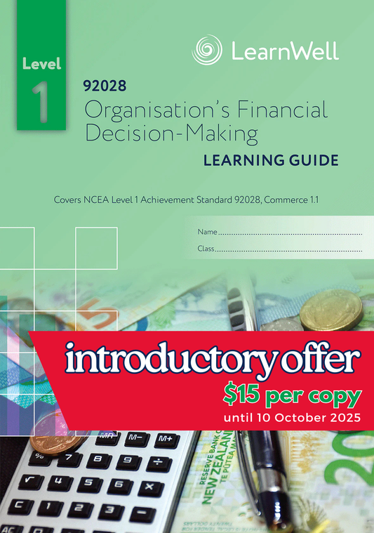 92028 Organisation’s Financial Decision-Making Learning Guide