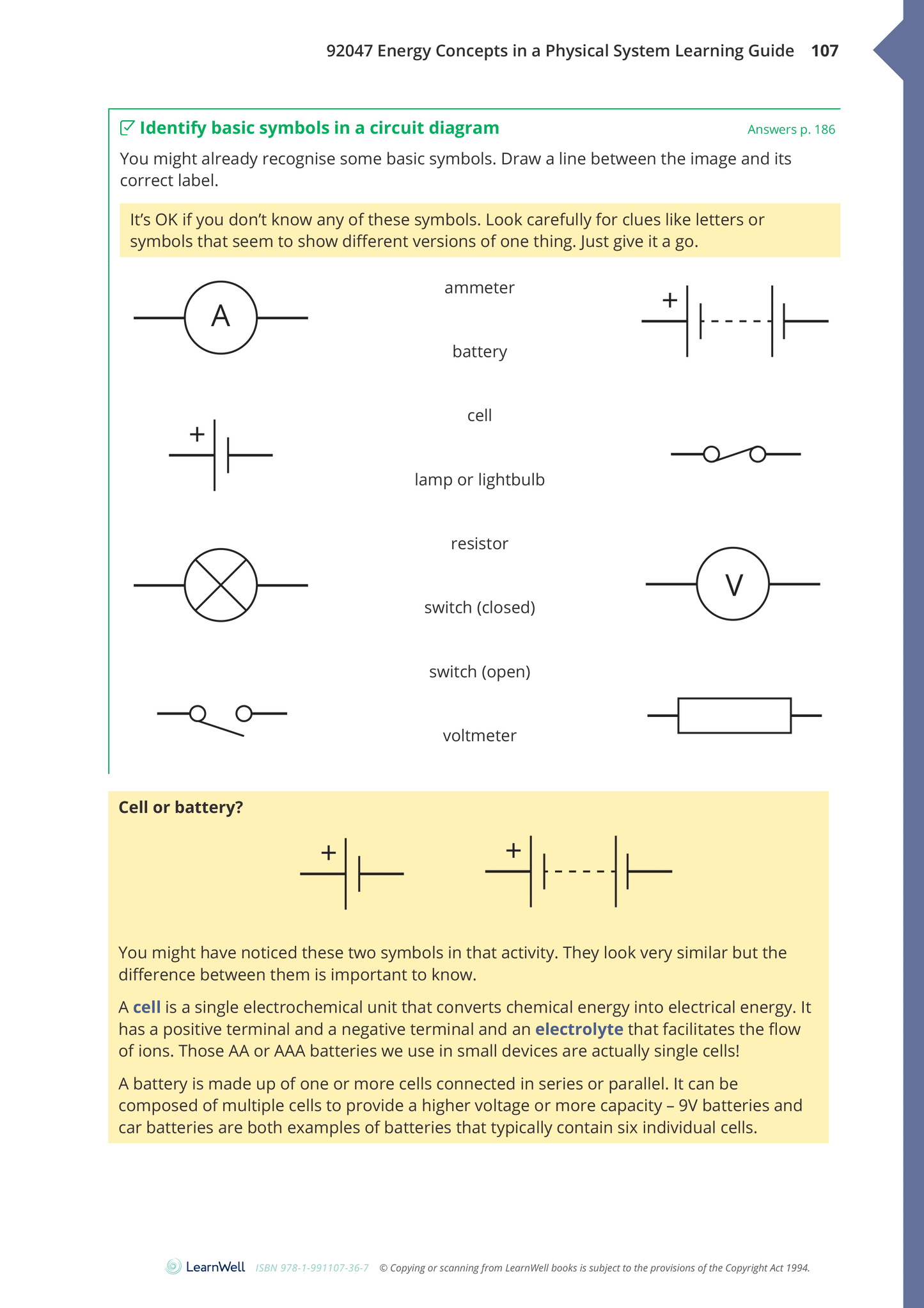 92047 Energy Concepts in a Physical System Learning Guide