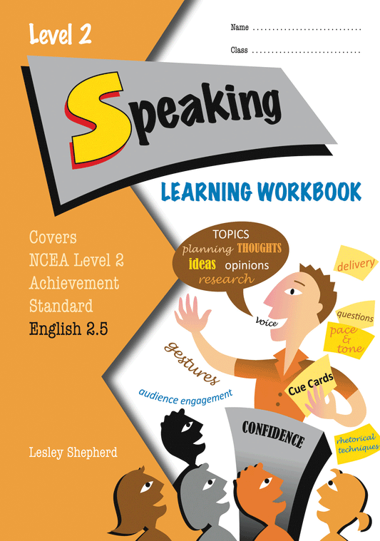 Level 2 Speaking 2.5 Learning Workbook