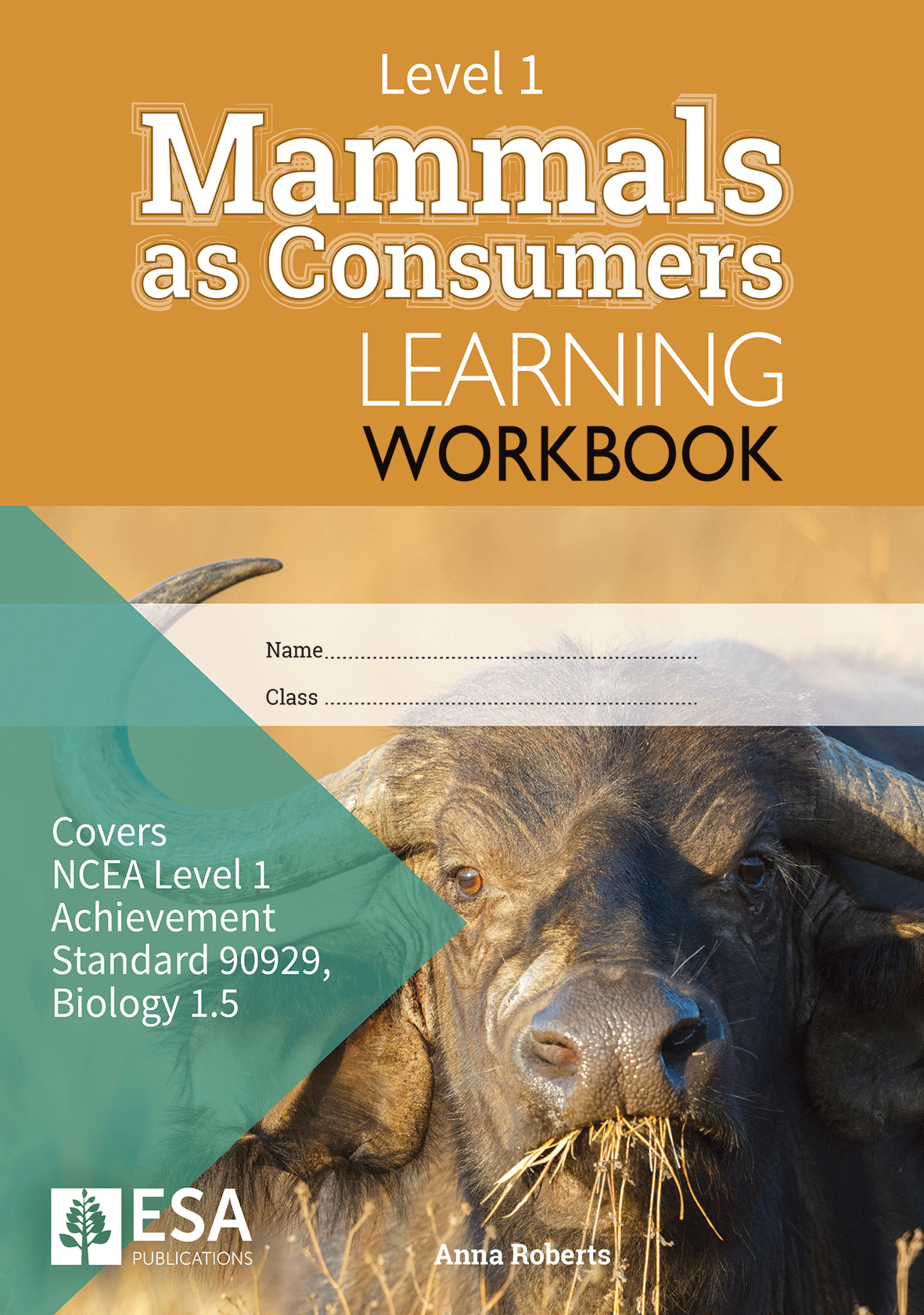 Level 1 Mammals as Consumers 1.5 Learning Workbook