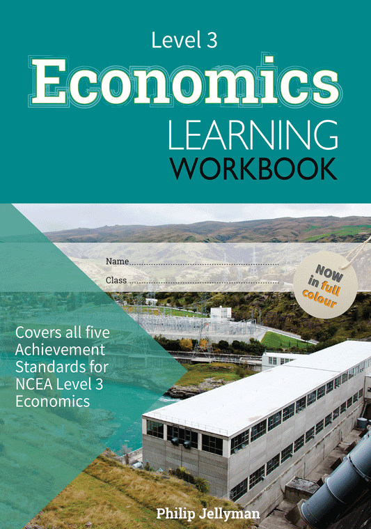 Level 3 Economics Learning Workbook - SPECIAL (damaged stock at $10 each)
