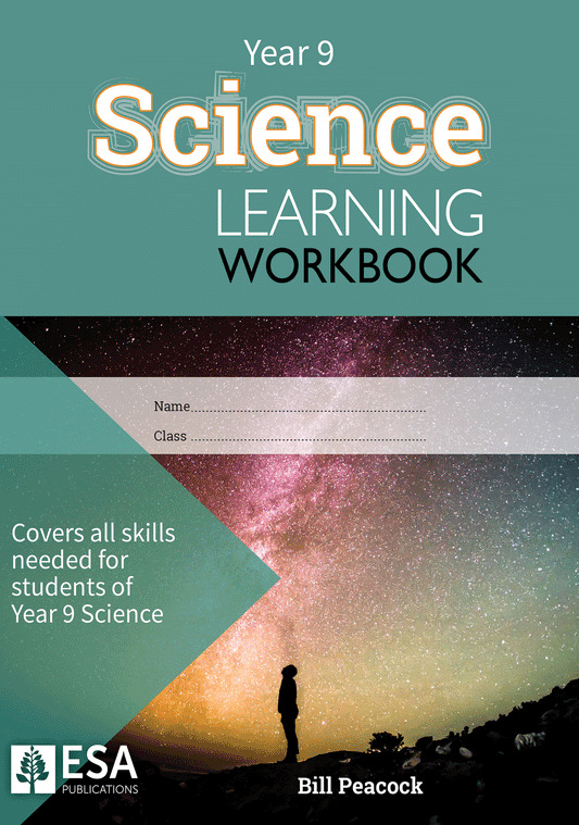 Year 9 Science Learning Workbook - SPECIAL (damaged stock at $10 each)