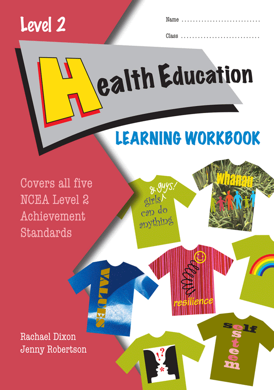 Level 2 Health Education Learning Workbook - SPECIAL (damaged stock at $10 each)