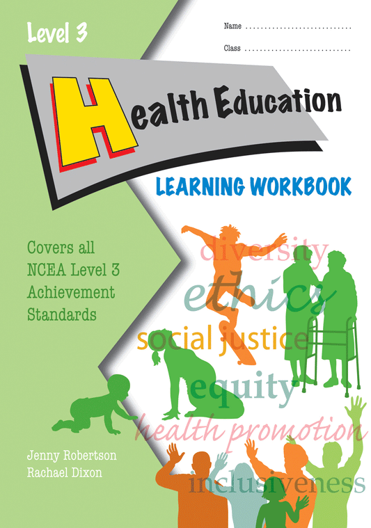 Level 3 Health Education Learning Workbook - SPECIAL (damaged stock at $10 each)