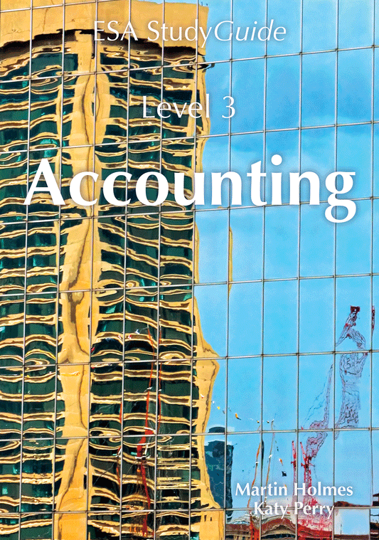 Level 3 Accounting ESA Study Guide - SPECIAL (damaged stock at $10 each)