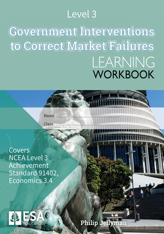 Level 3 Government Interventions to Correct Market Failures 3.4 Learning Workbook