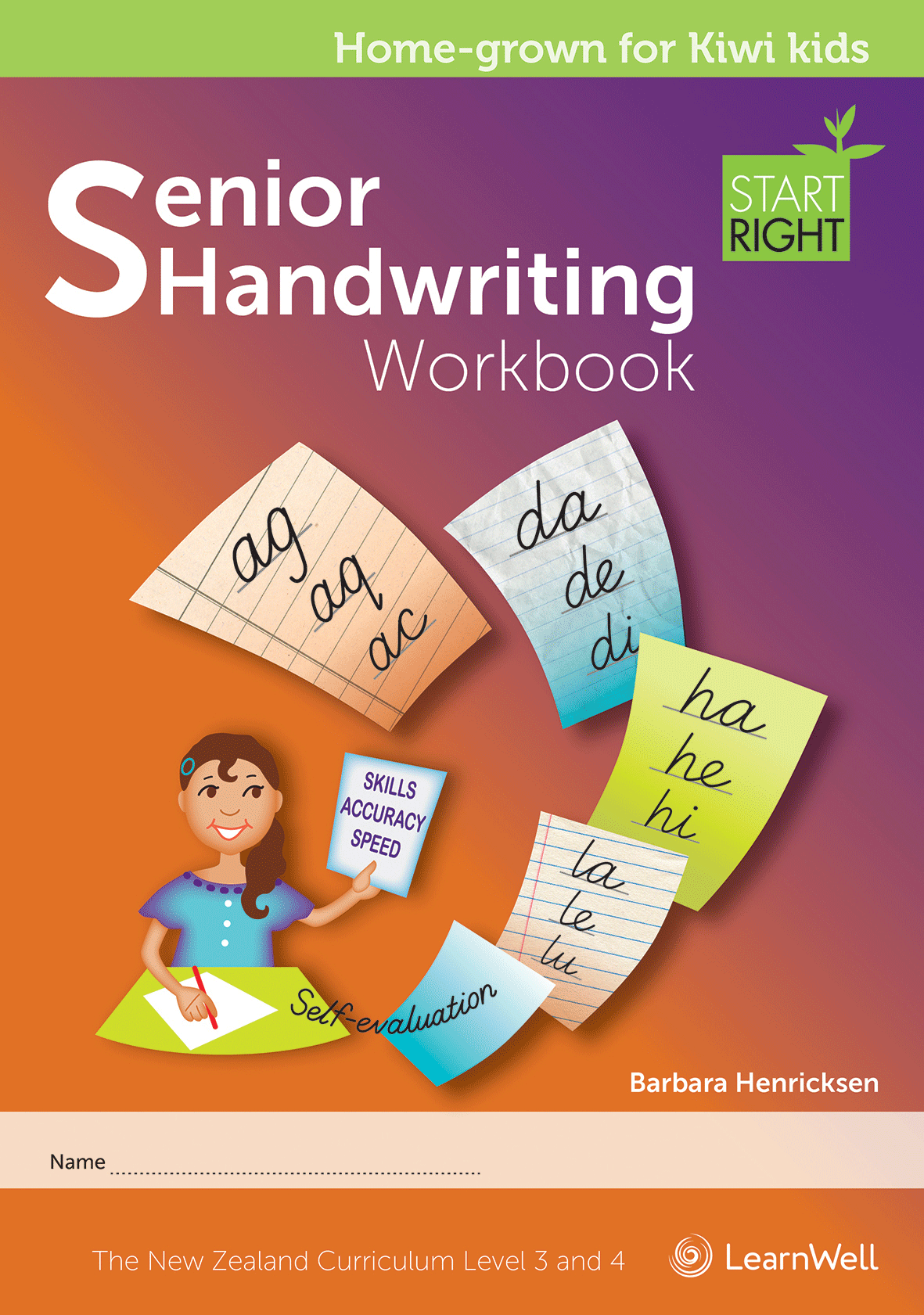 Senior Handwriting Start Right Workbook