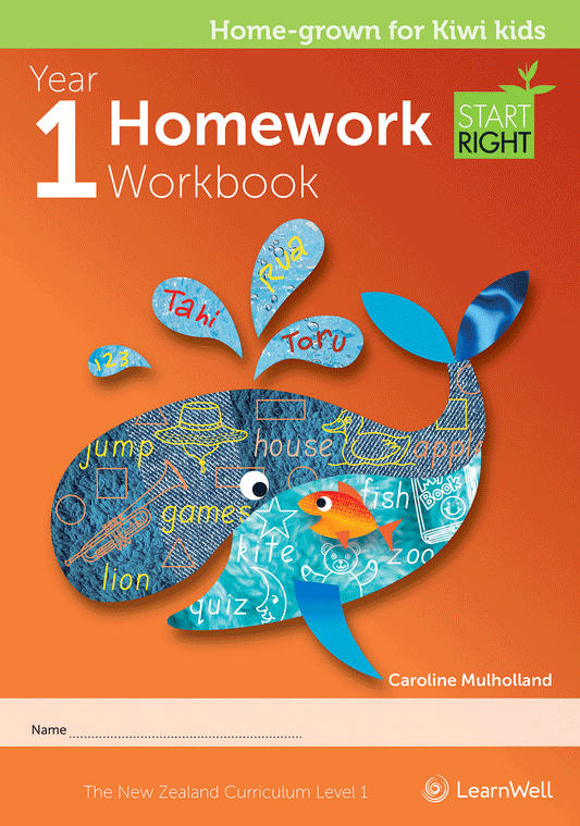 Year 1 Homework Start Right Workbook