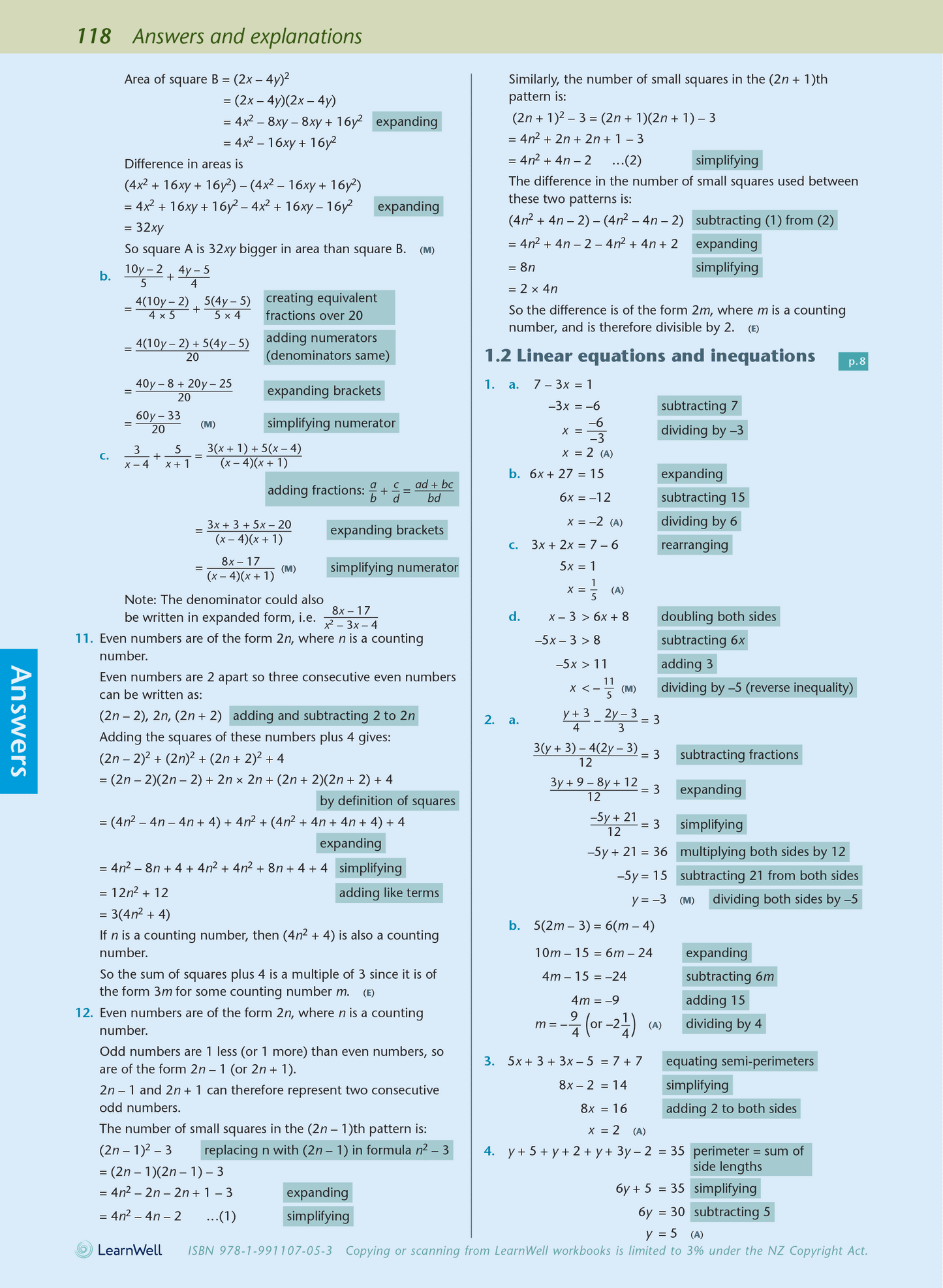 Level 1 Mathematics and Statistics AME Workbook