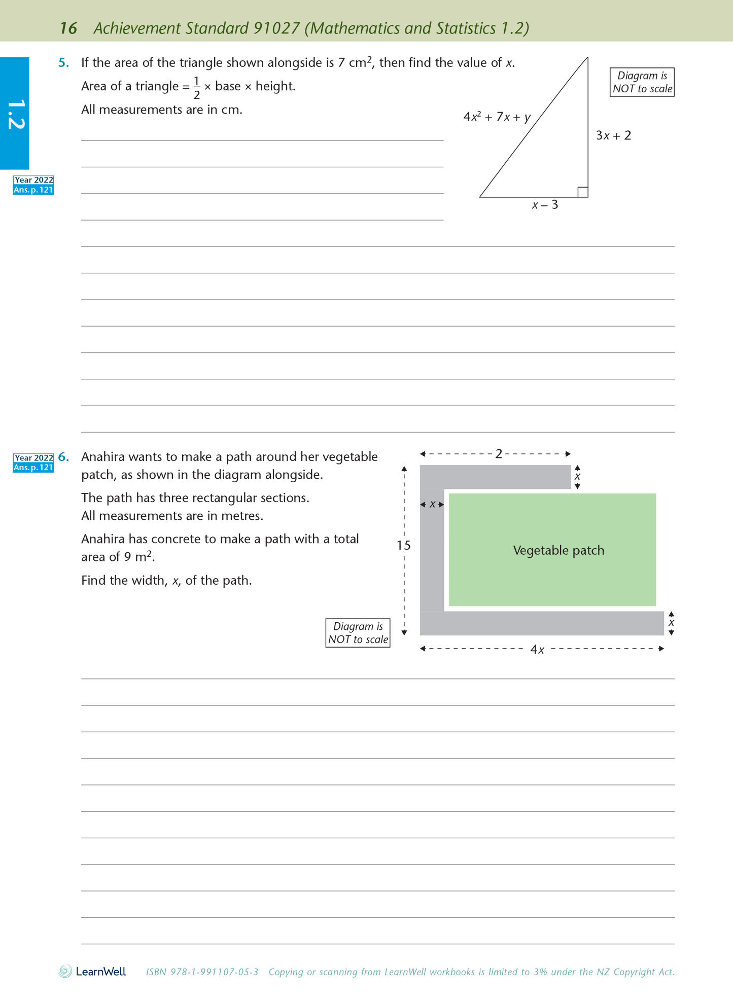 Level 1 Mathematics and Statistics AME Workbook