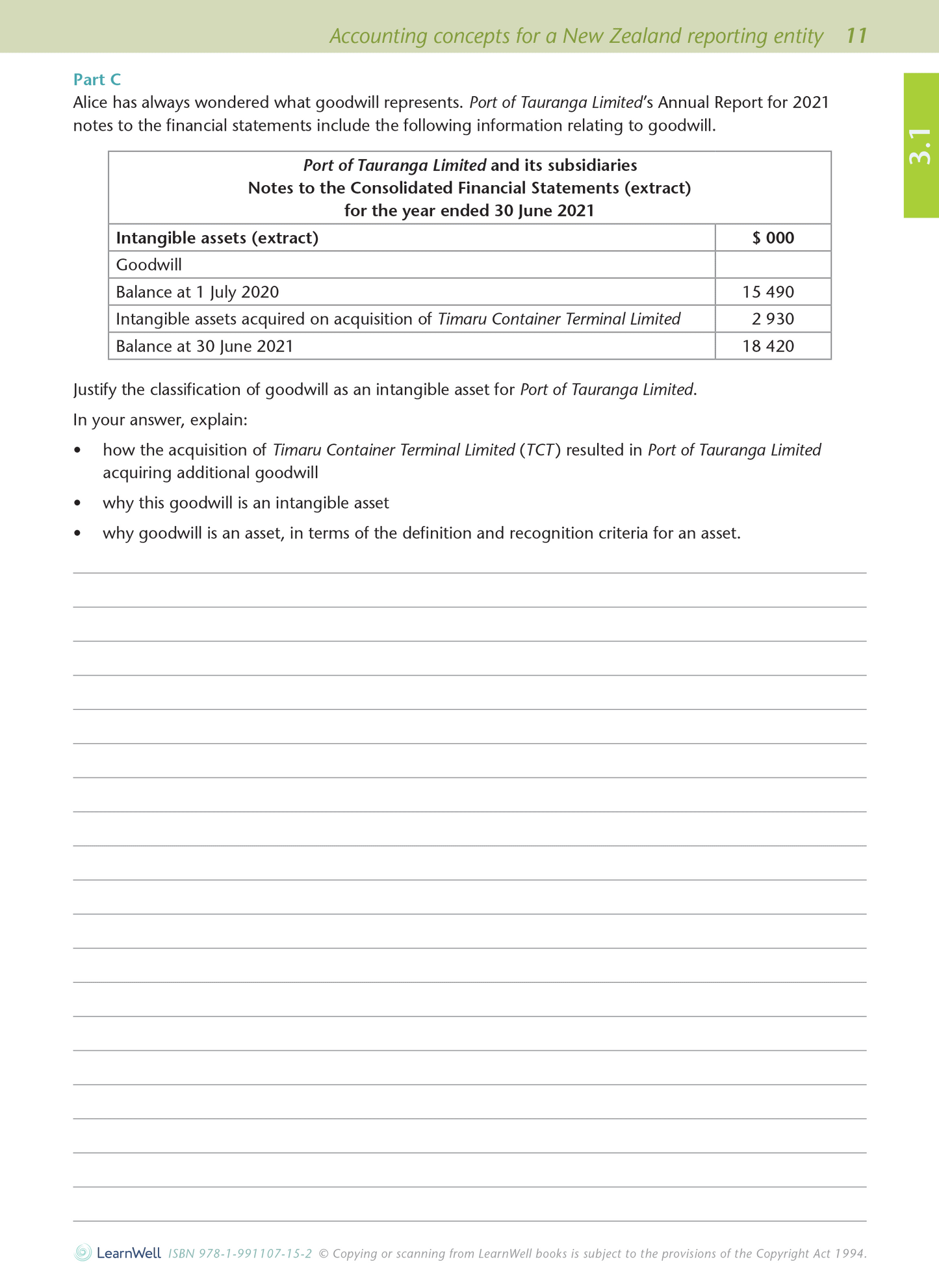 Level 3 Accounting AME Workbook