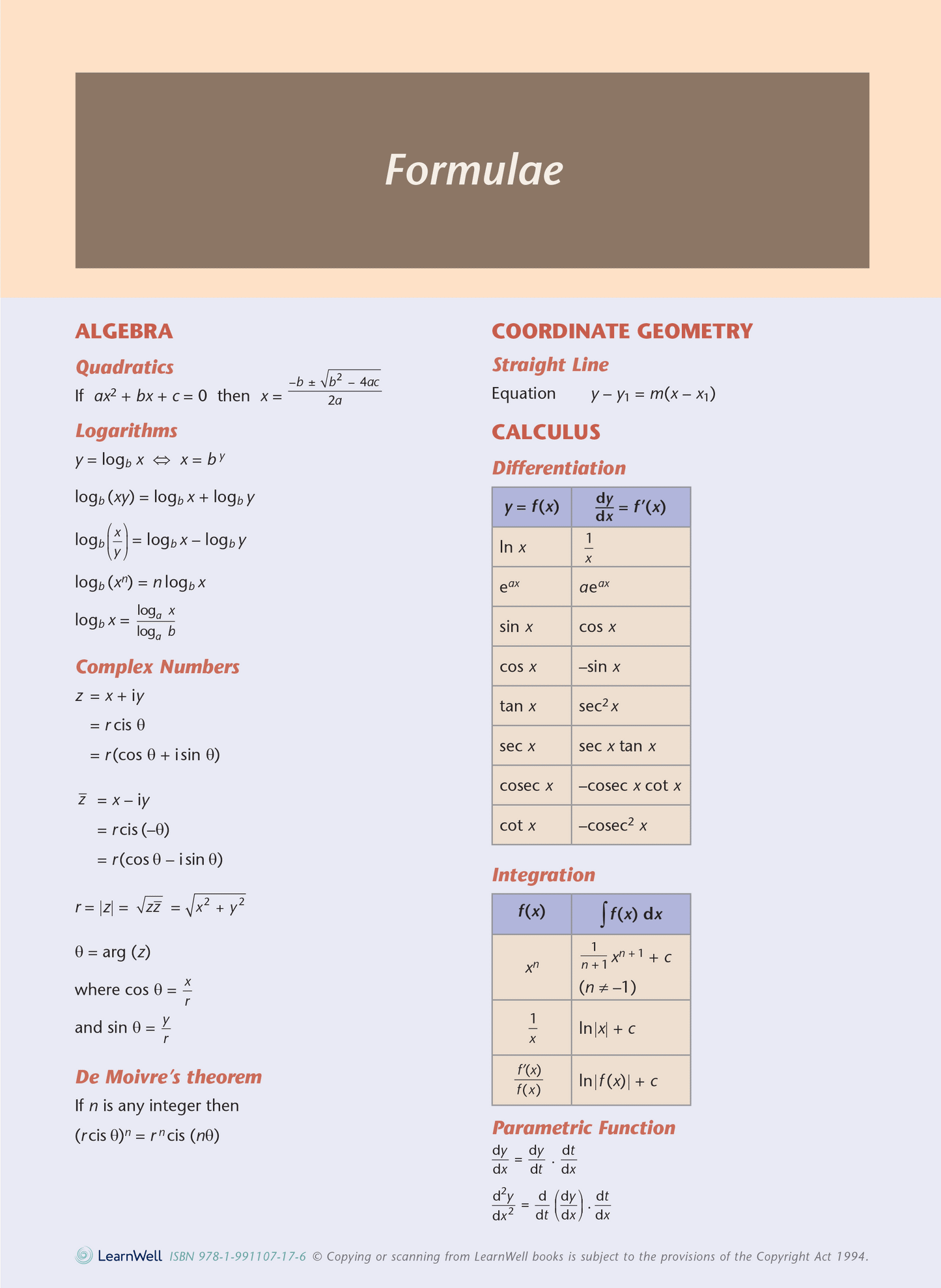 Level 3 Calculus AME Workbook