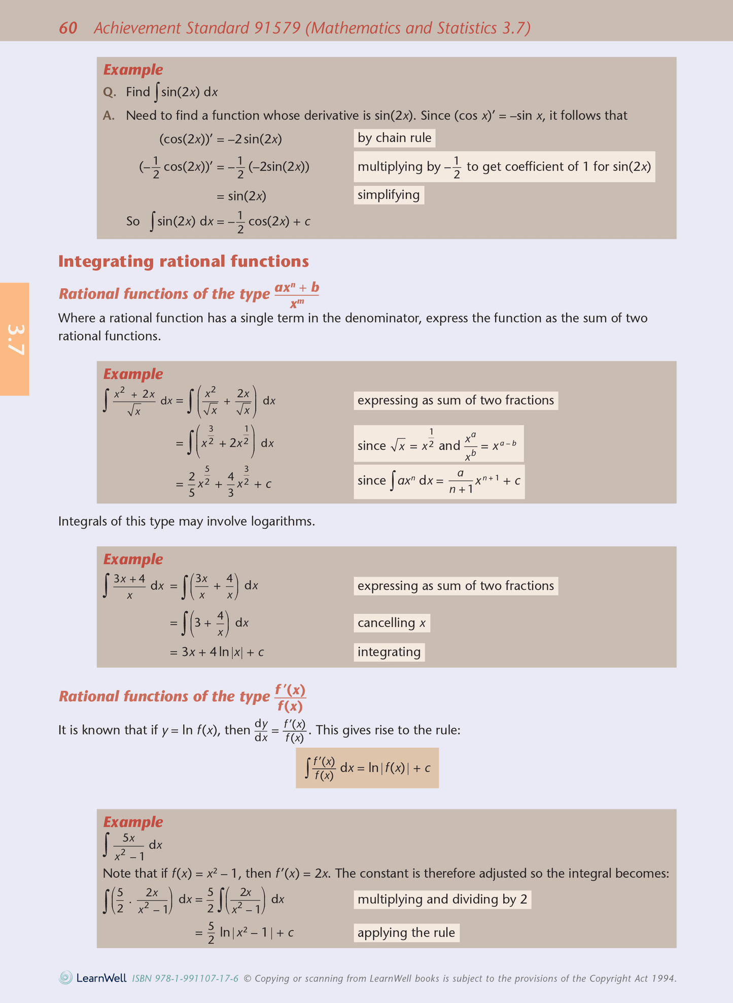 Level 3 Calculus AME Workbook