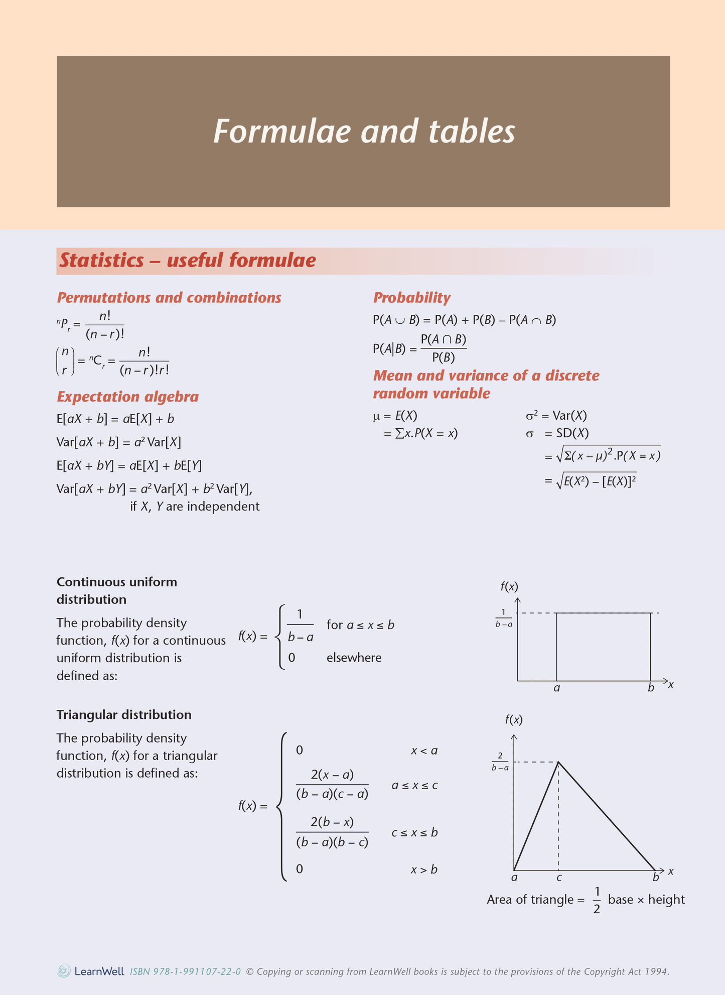 Level 3 Statistics AME Workbook