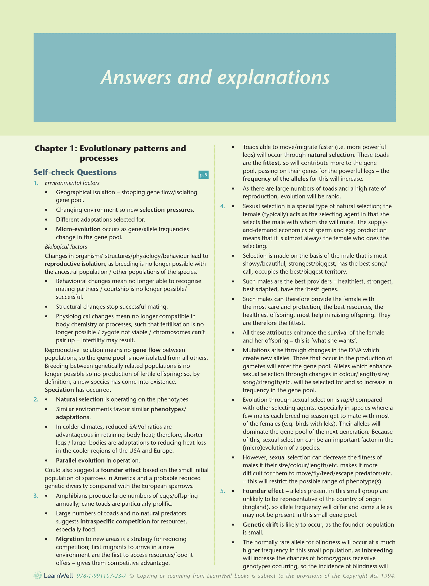 Scholarship Biology AME Workbook