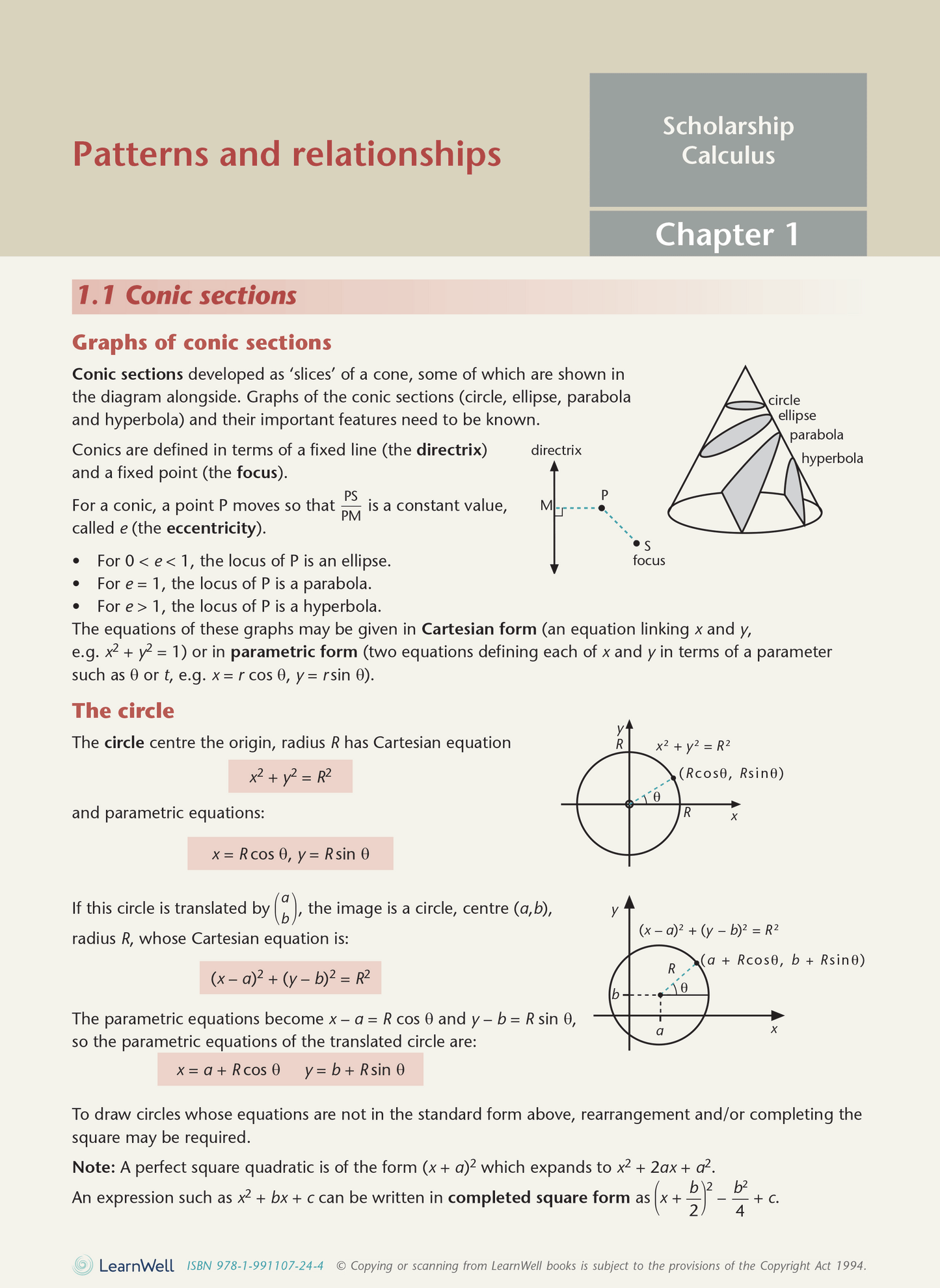 Scholarship Calculus AME Workbook