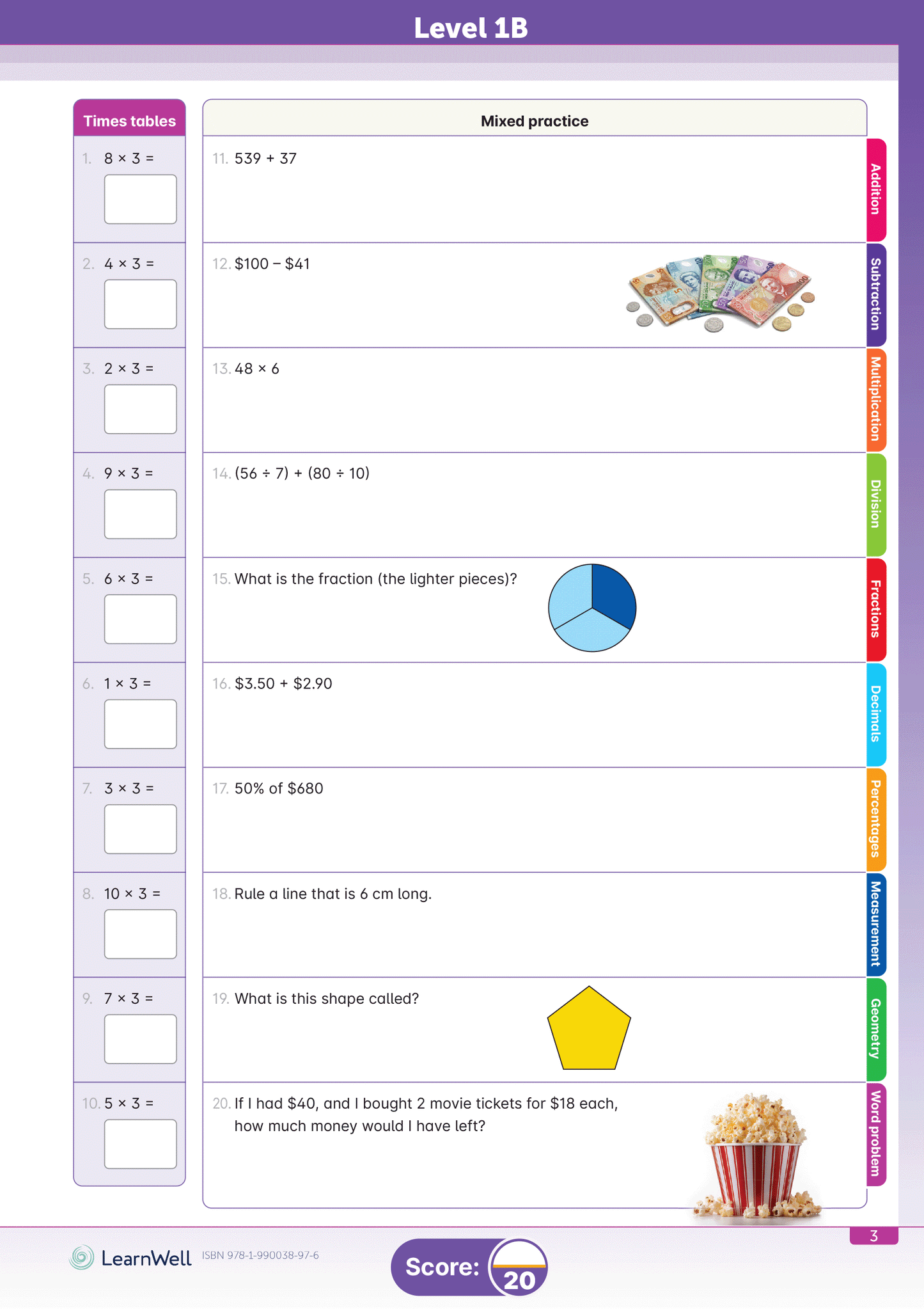 Accelerate Your Maths Start Right Workbook