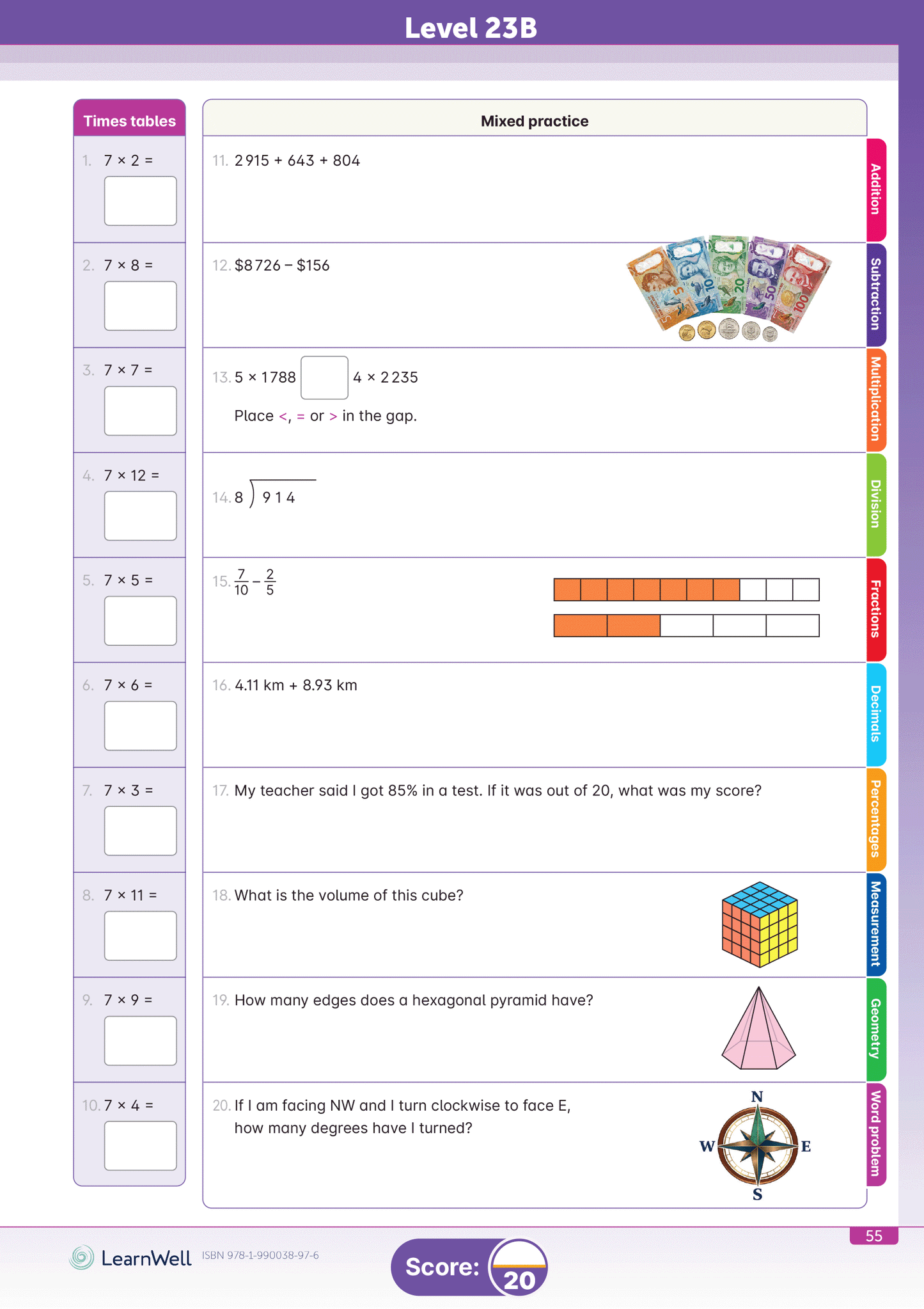 Accelerate Your Maths Start Right Workbook