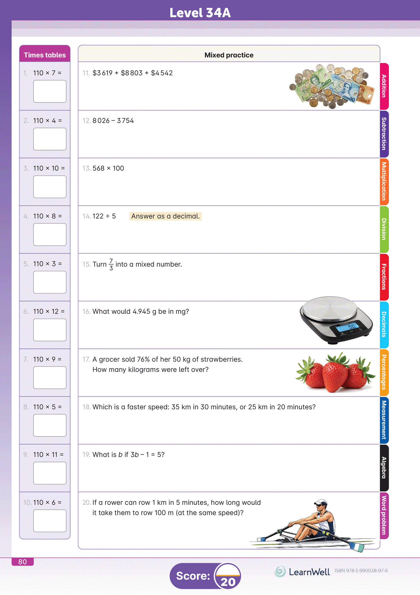 Accelerate Your Maths Start Right Workbook