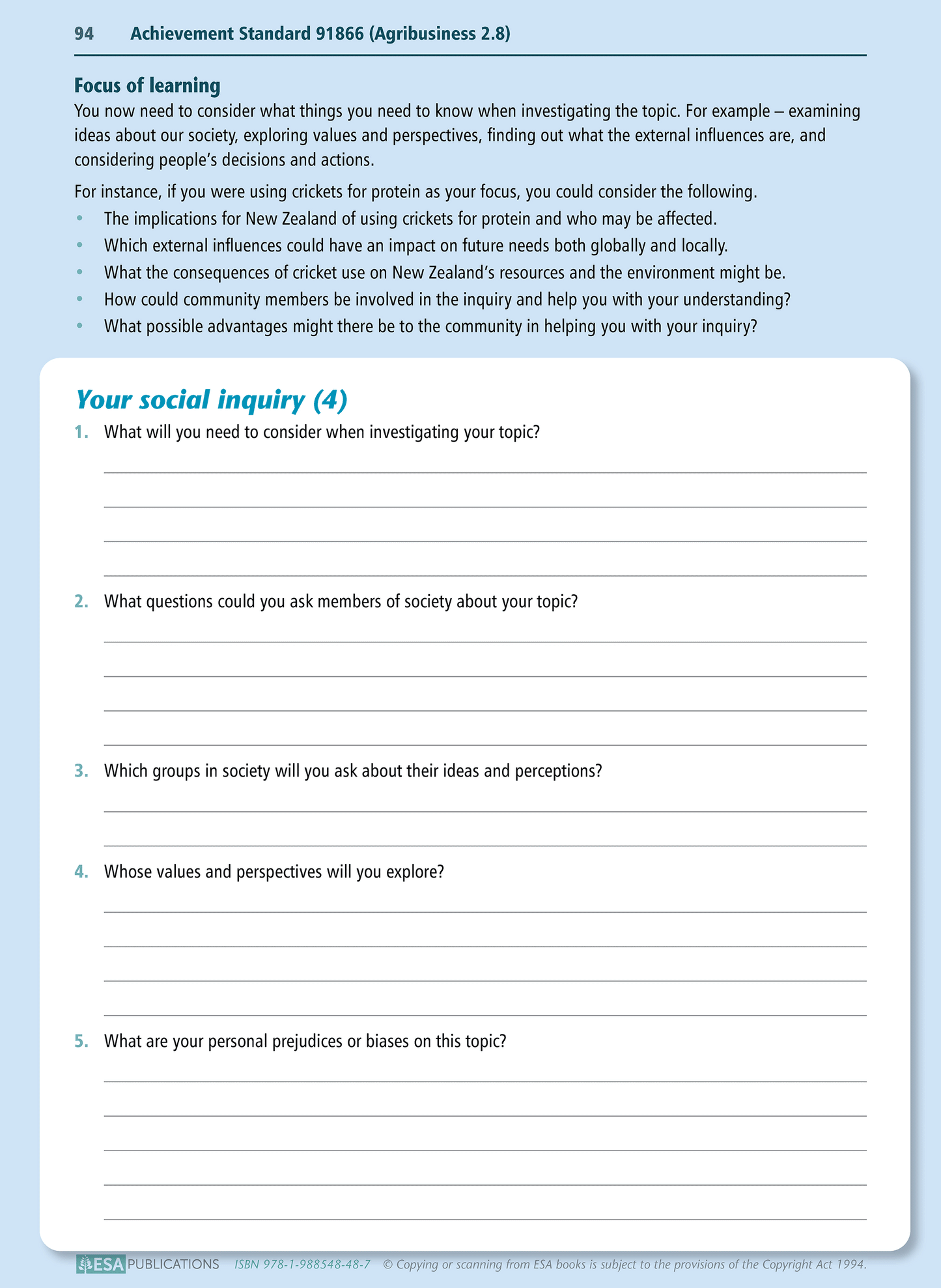 Level 2 Agribusiness Learning Workbook