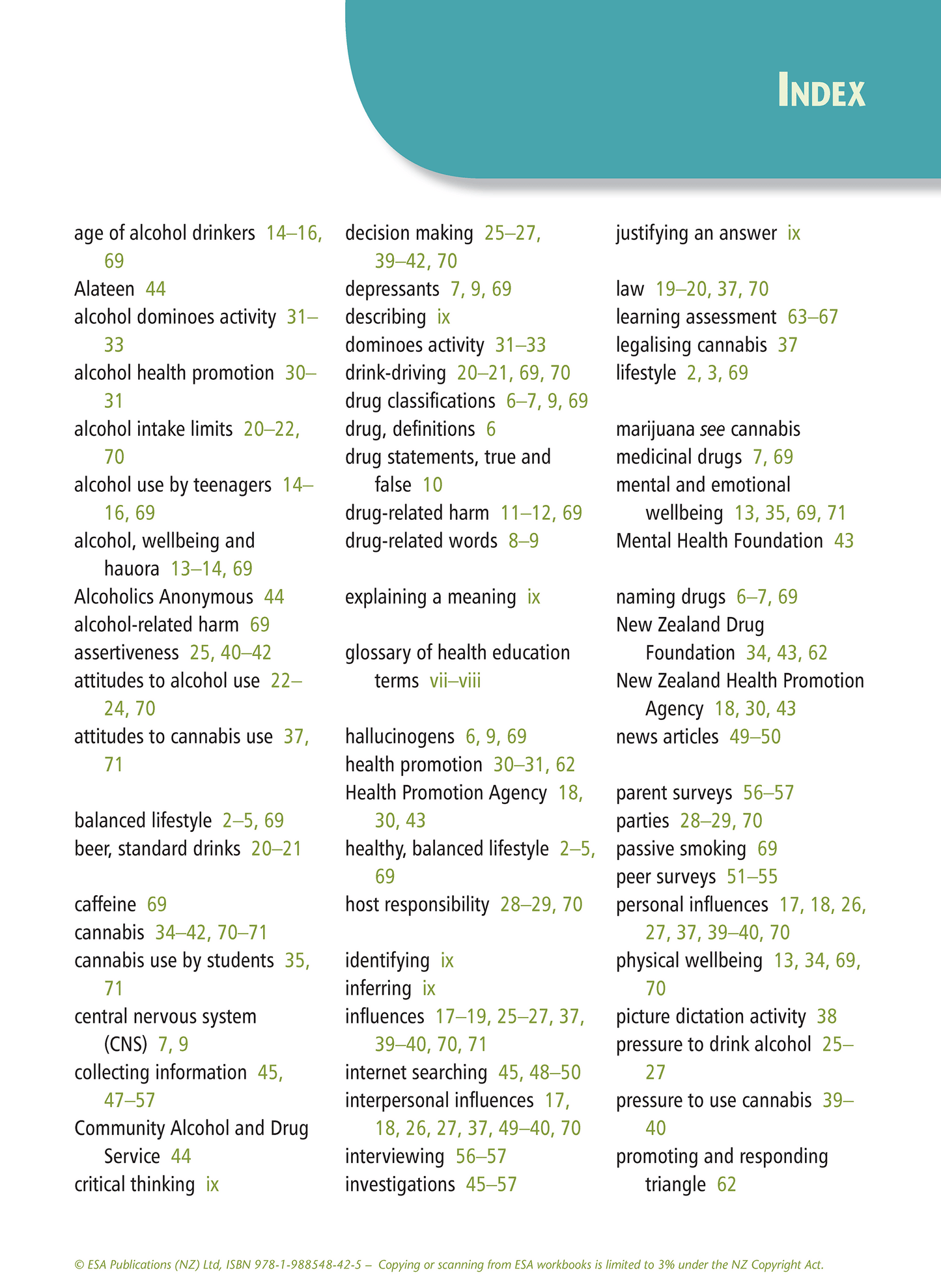 Level 5 Alcohol and Other Drugs Learning Workbook