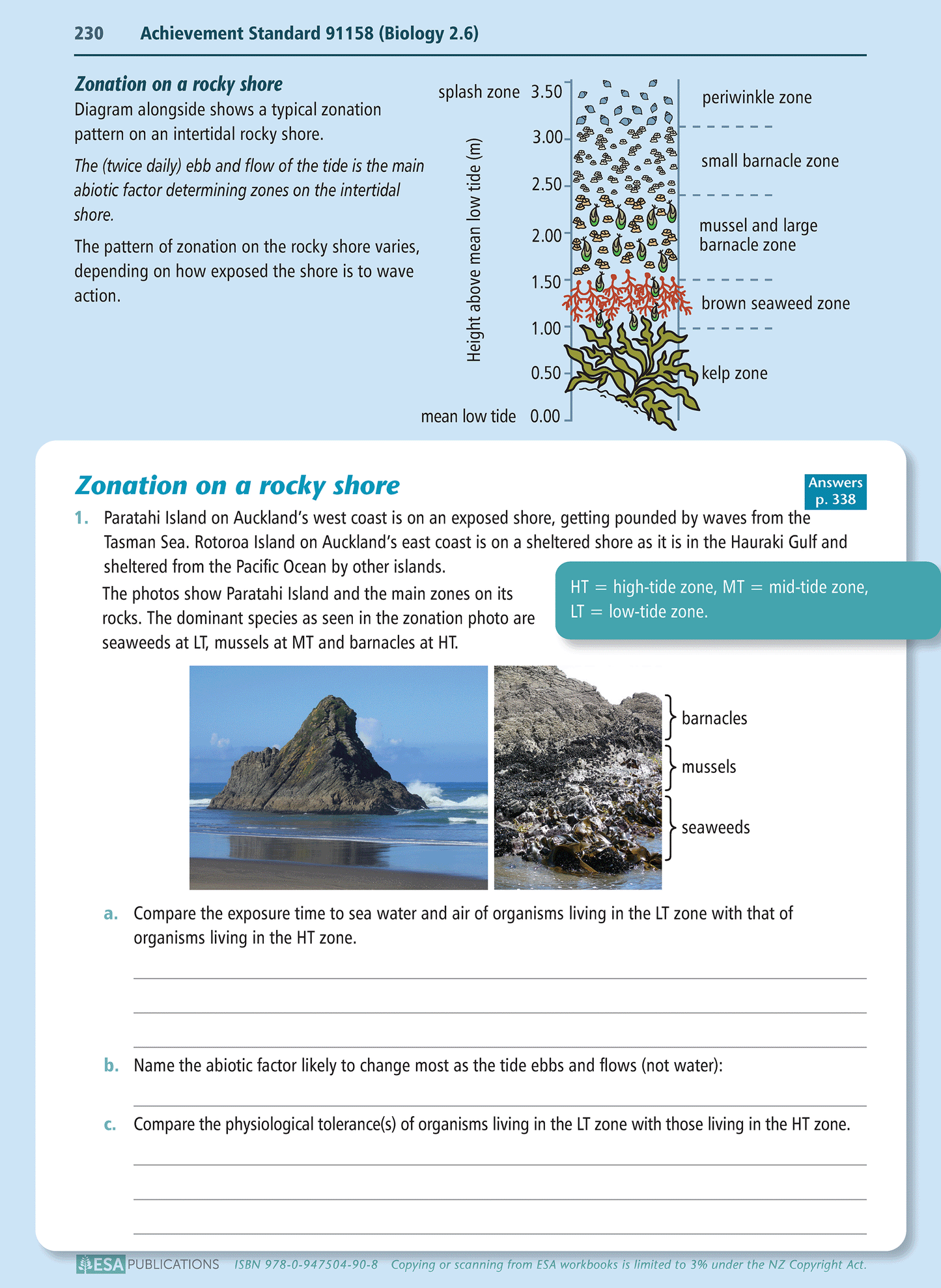 Level 2 Biology Learning Workbook