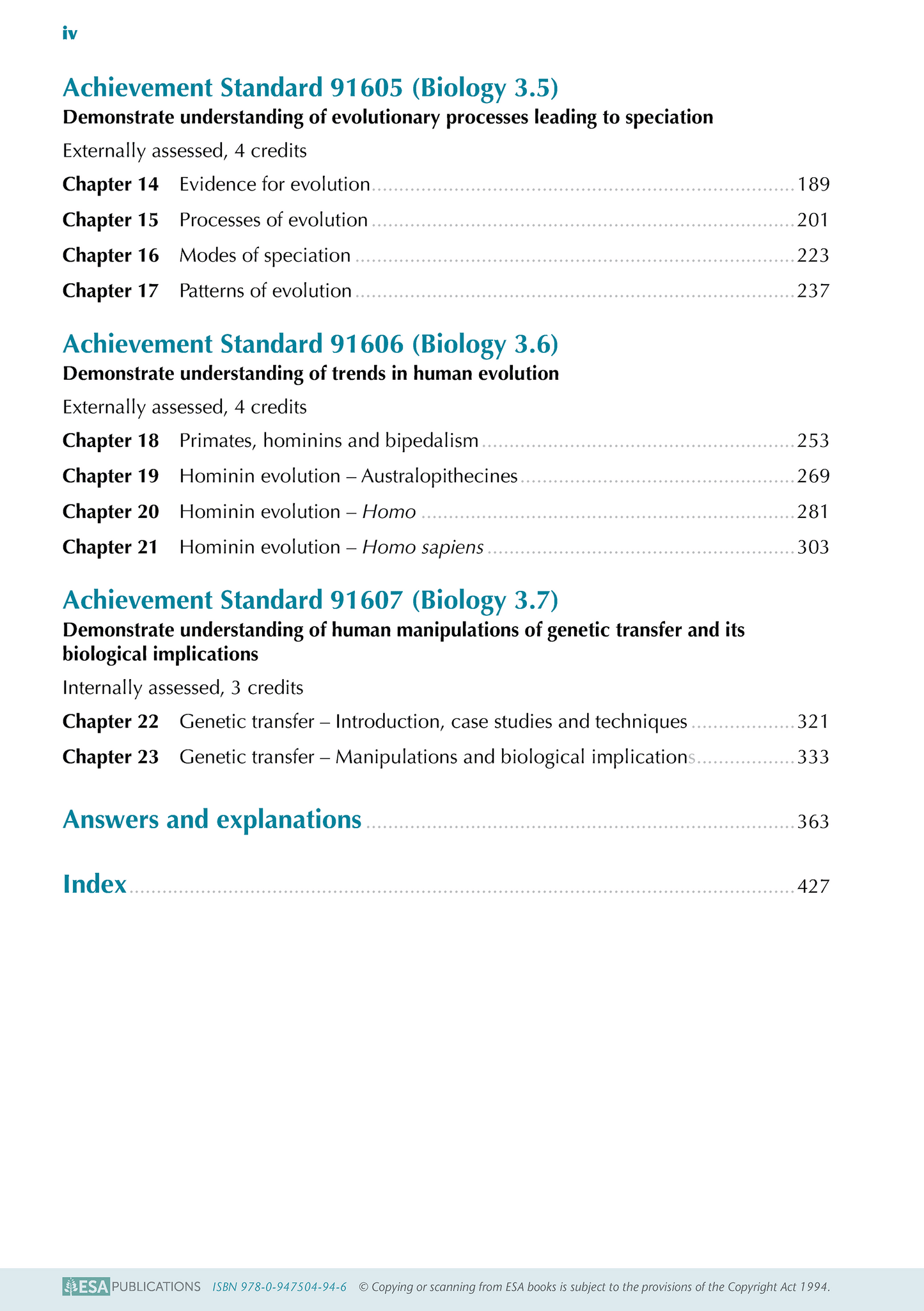 Level 3 Biology ESA Study Guide