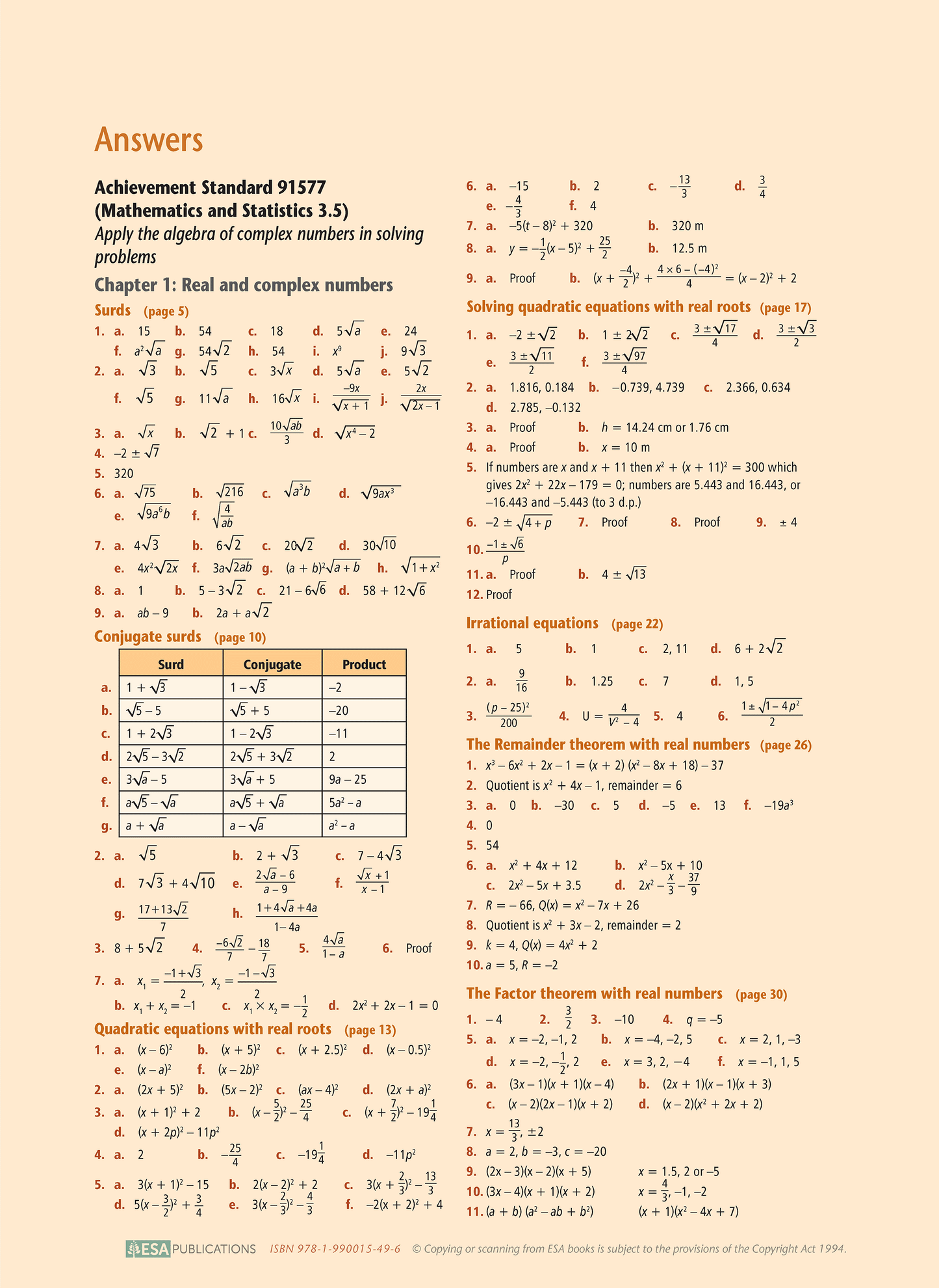 Level 3 Calculus Externals Learning Workbook