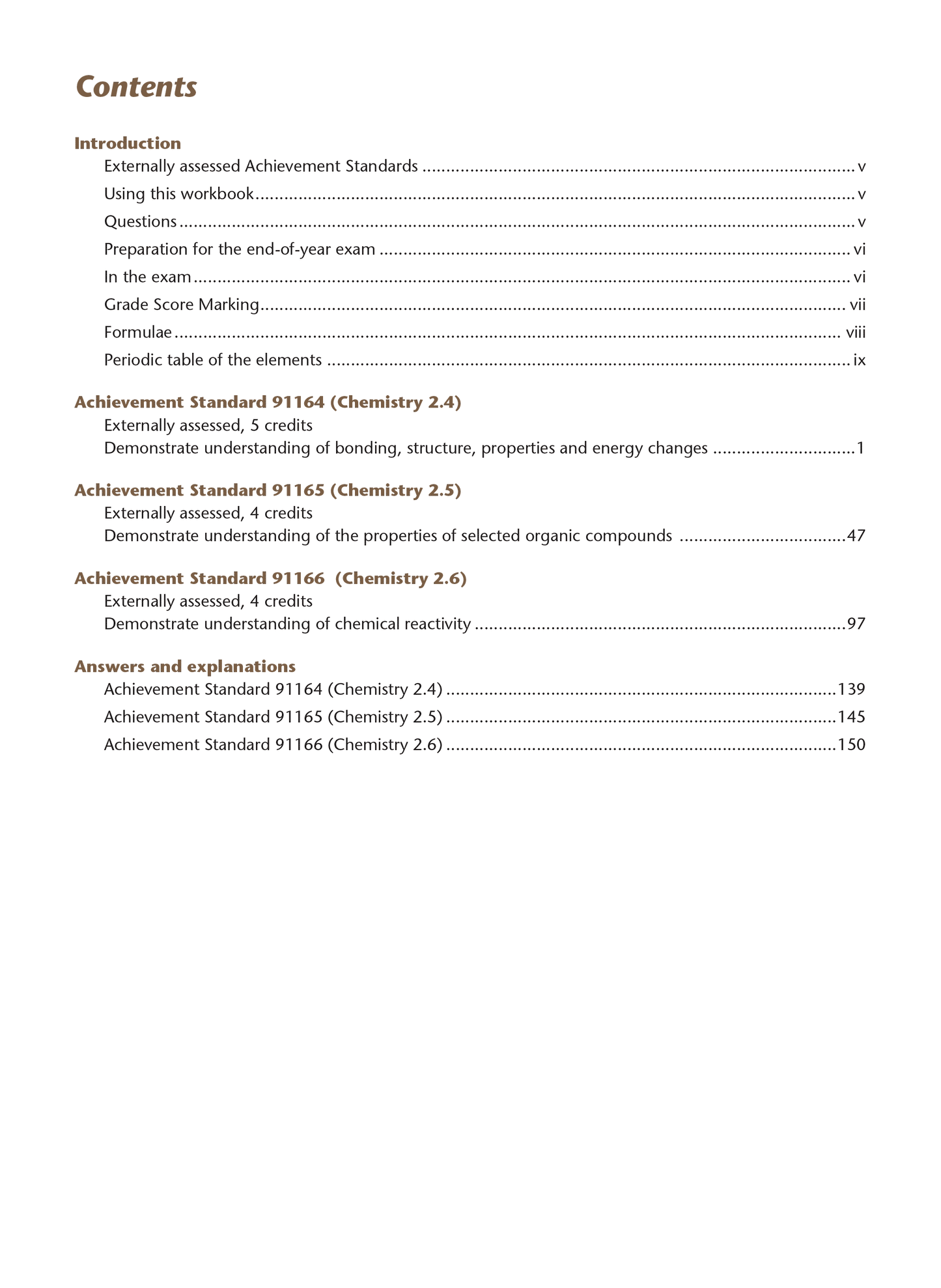 Level 2 Chemistry AME Workbook