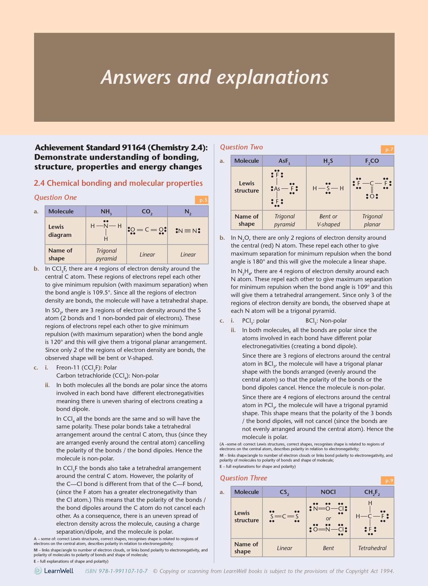 Level 2 Chemistry AME Workbook