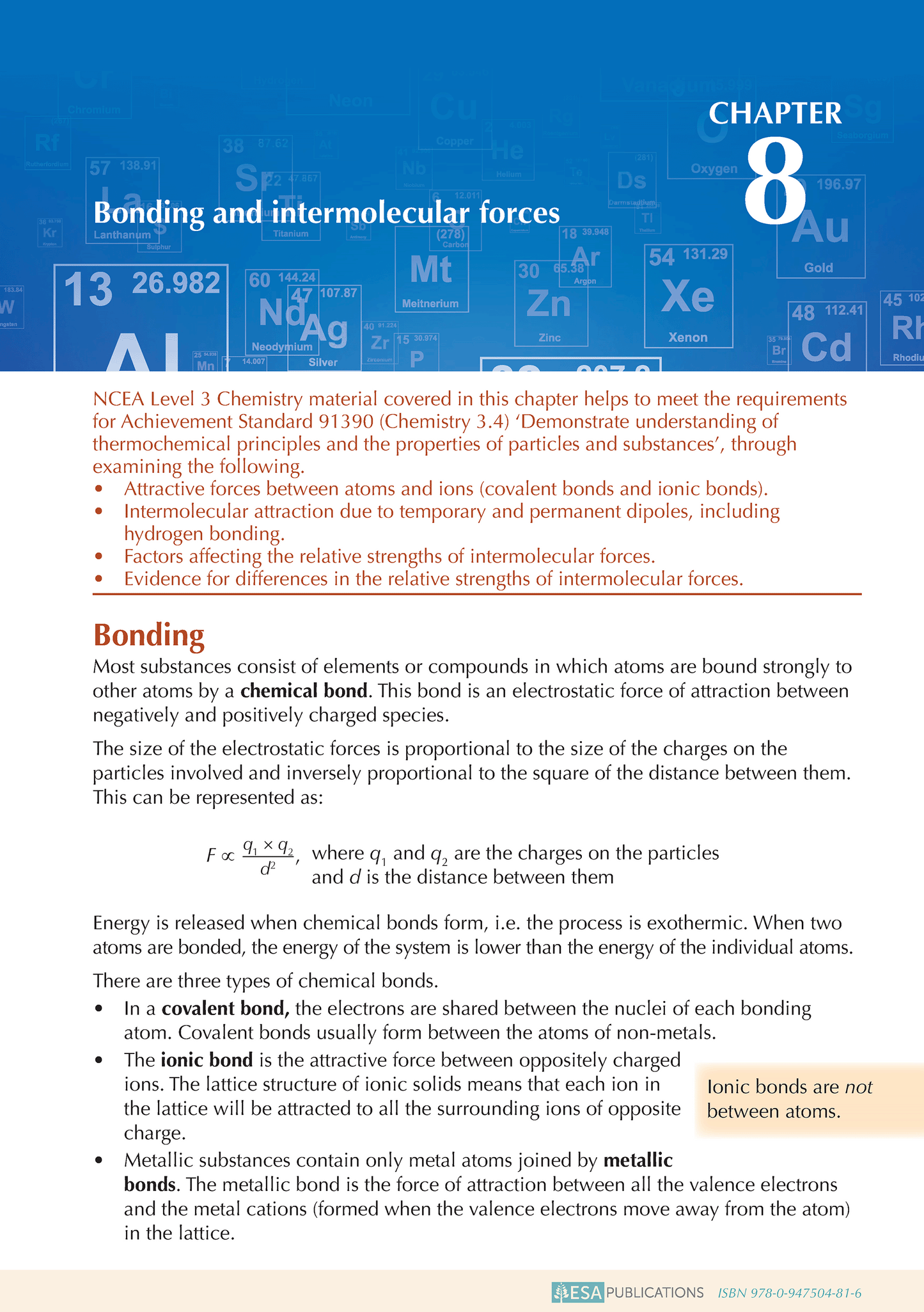 Level 3 Chemistry ESA Study Guide