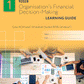 92028 Organisation’s Financial Decision-Making Learning Guide