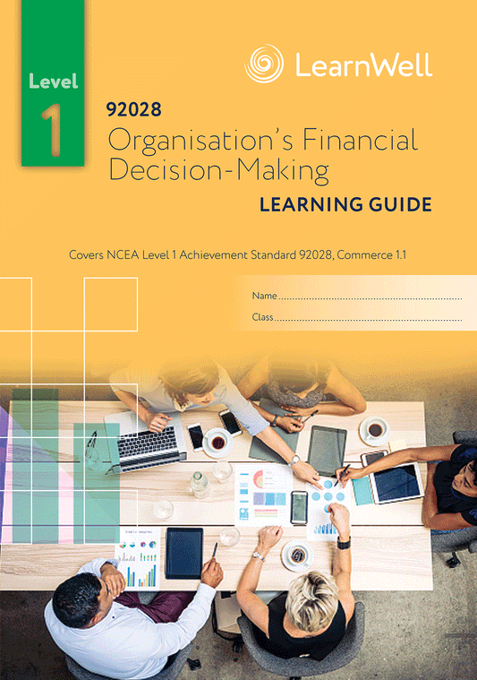 92028 Organisation’s Financial Decision-Making Learning Guide