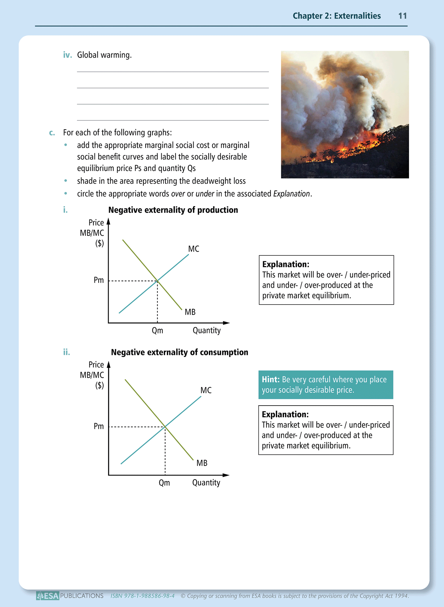 Level 3 Government Interventions to Correct Market Failures 3.4 Learning Workbook - SPECIAL (damaged stock at $5 each)