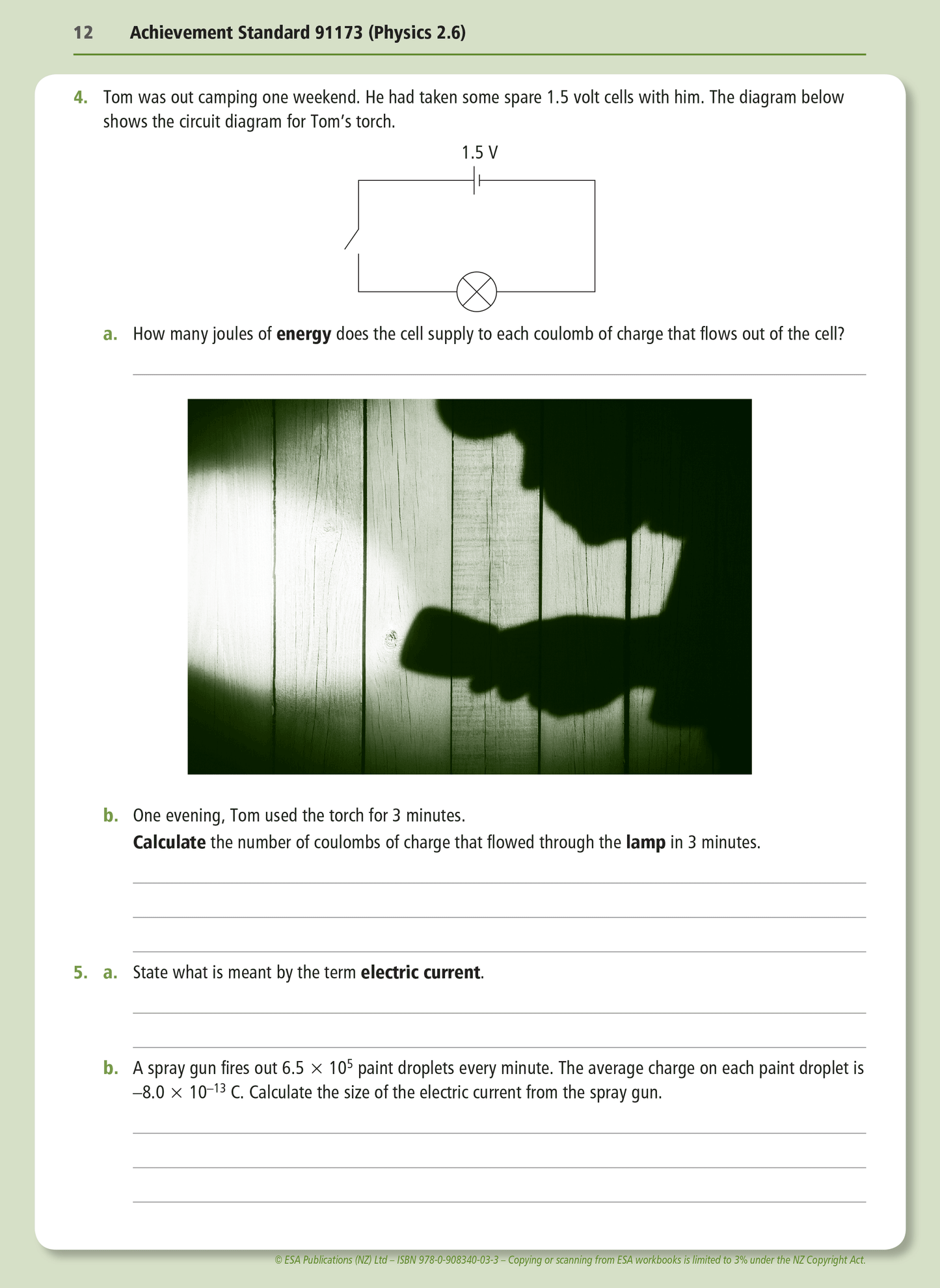 Level 2 Electricity and Electromagnetism 2.6 Learning Workbook