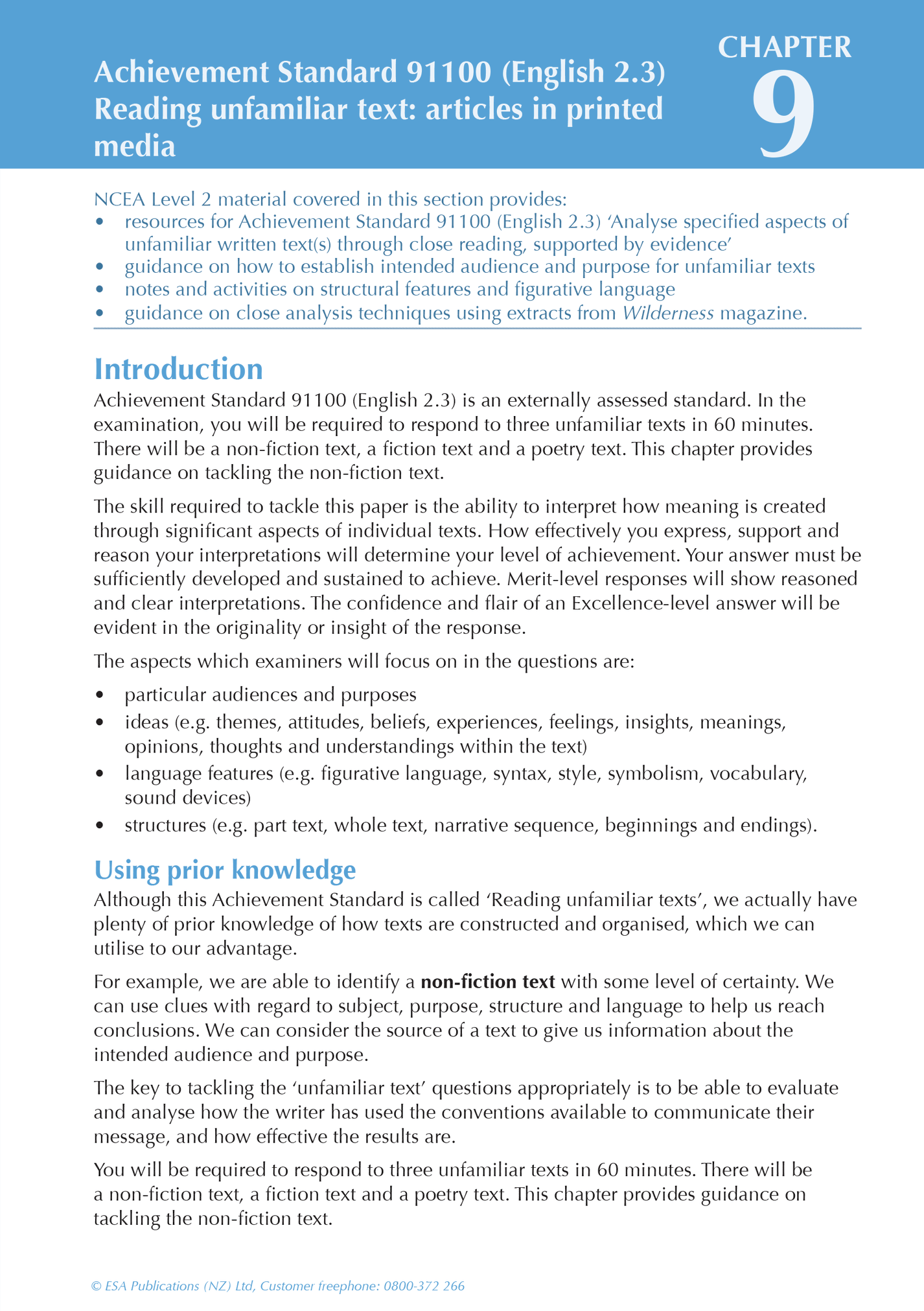 Level 2 English ESA Study Guide - LearnWell
