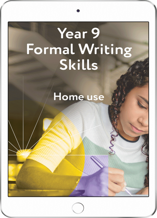Year 9 Formal Writing Skills - Home Use