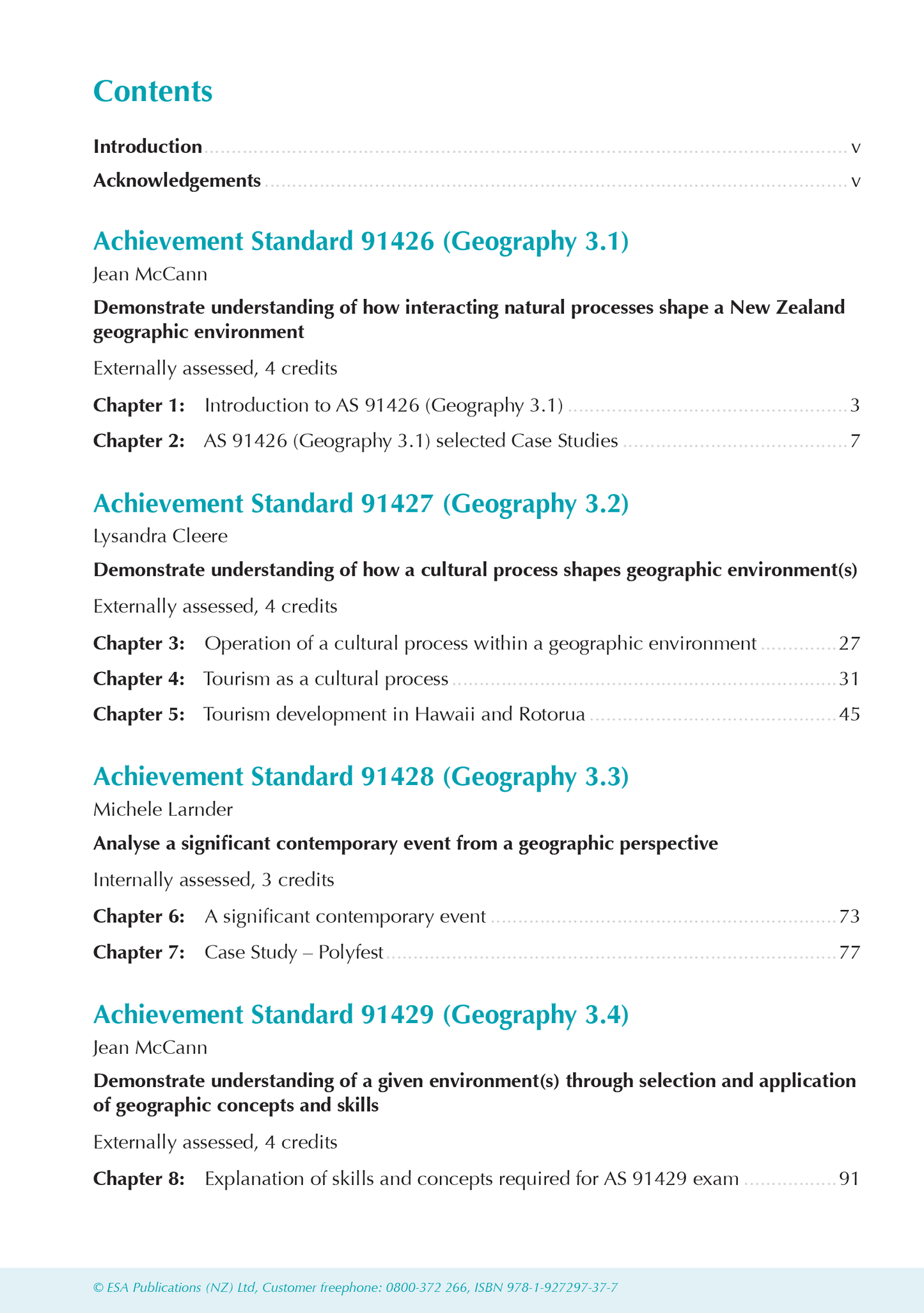 Level 3 Geography ESA Study Guide
