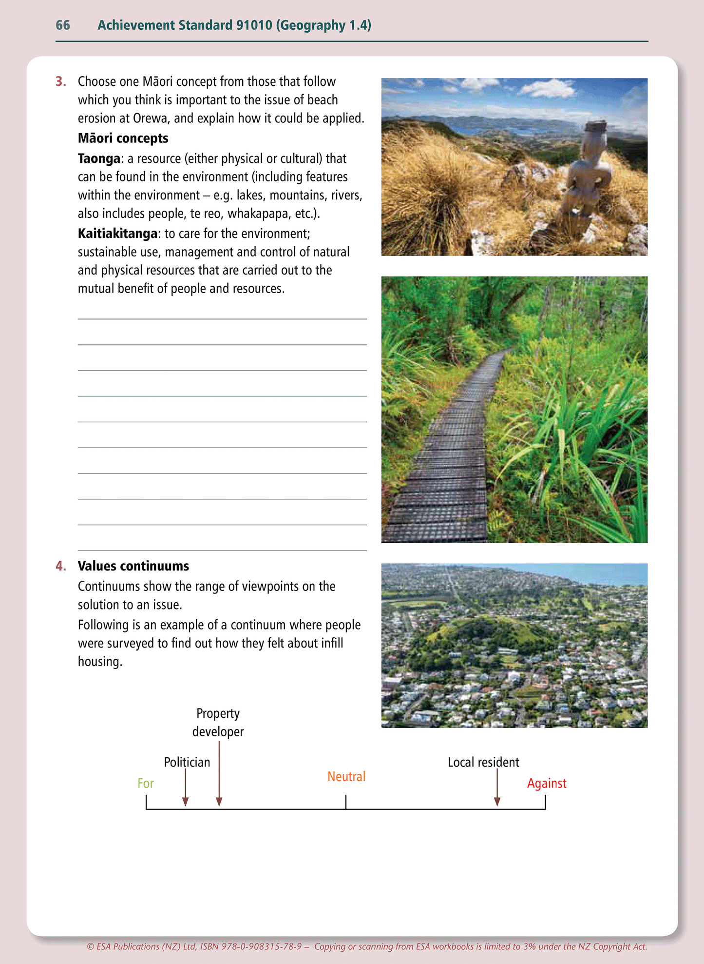 Level 1 Geographic Skills 1.4 Learning Workbook