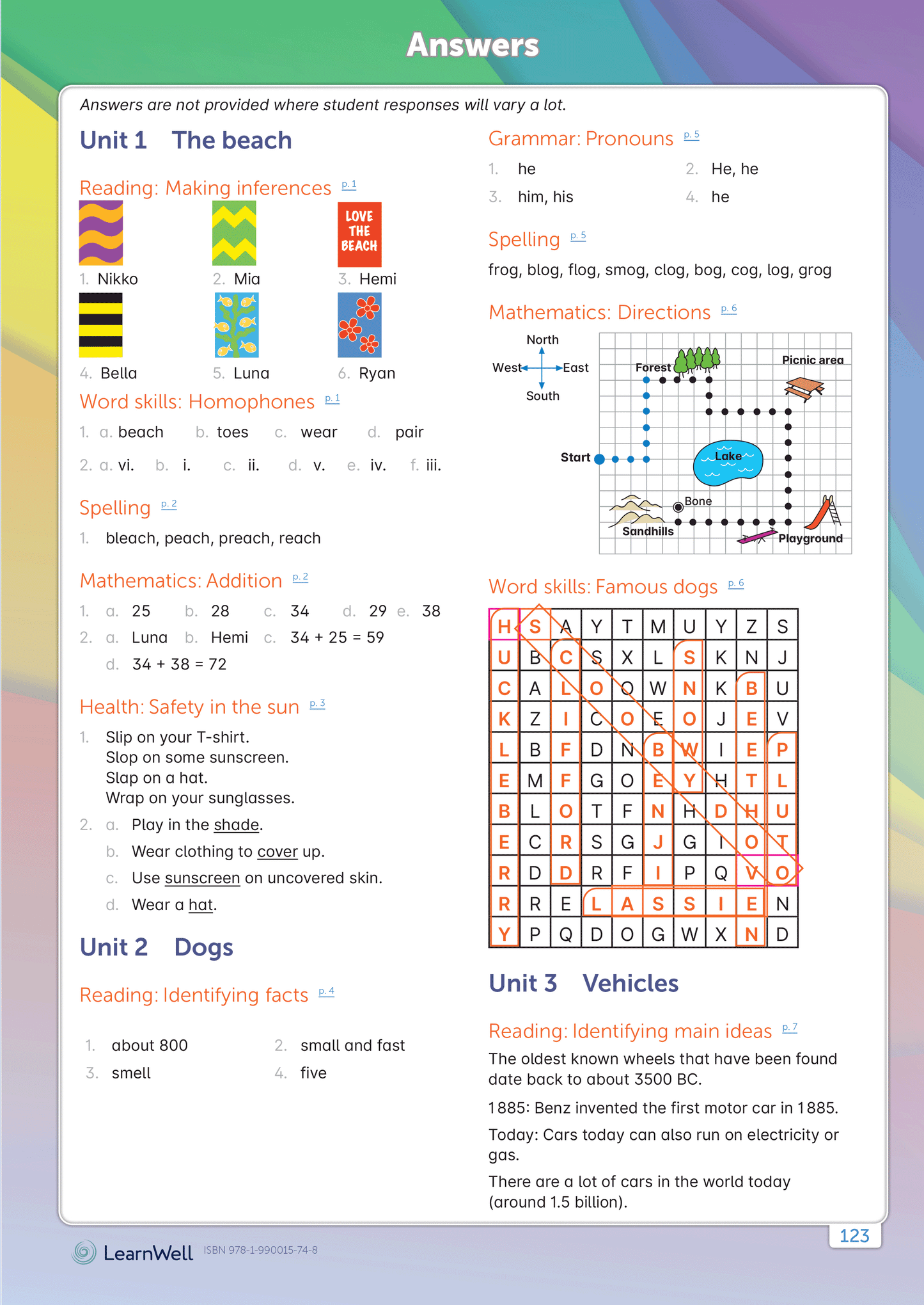 Year 4 Homework Start Right Workbook