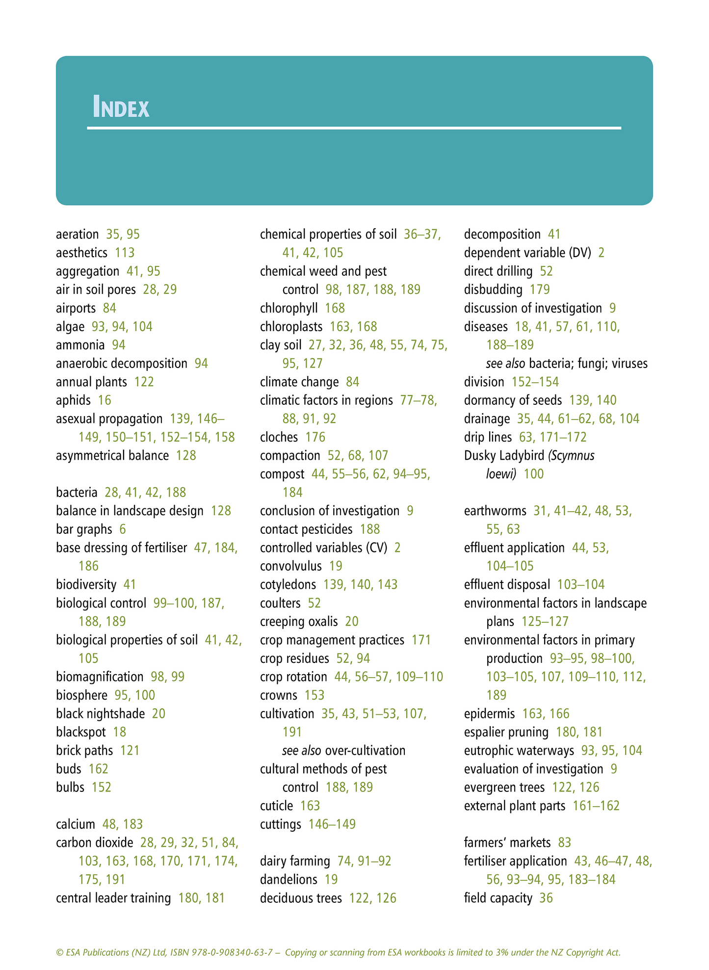 Level 1 Horticulture Learning Workbook