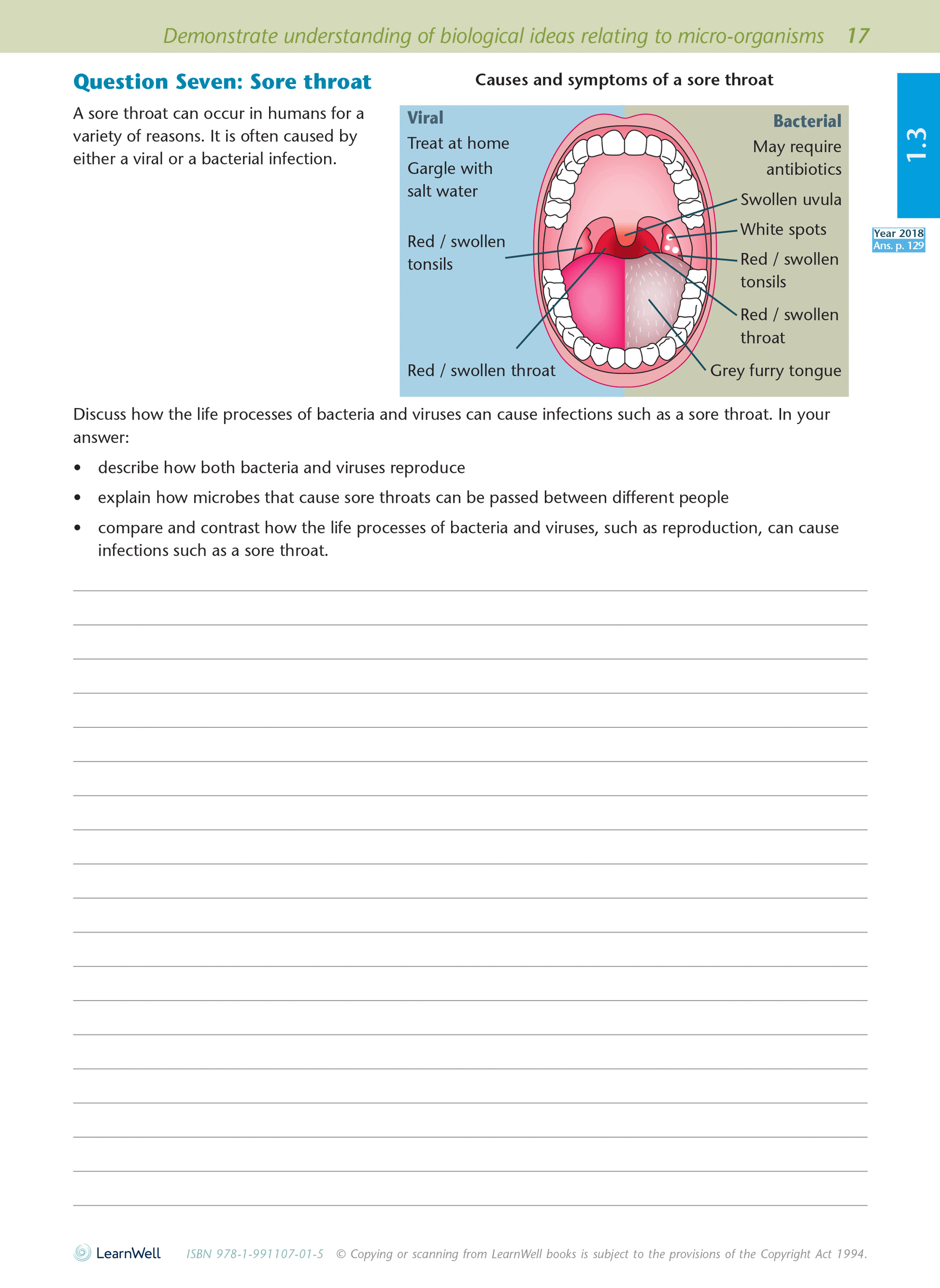 Level 1 Biology AME Workbook for NCEA 2023 edition