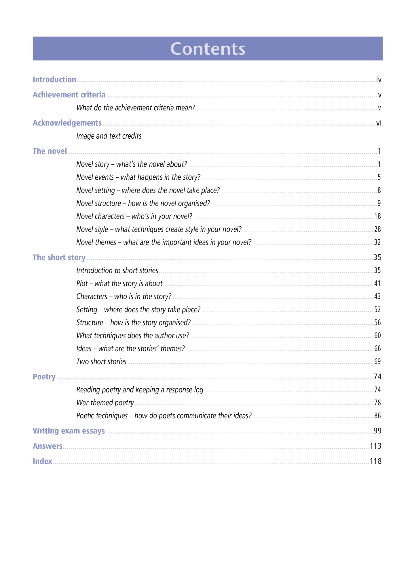 Level 1 Written Texts 1.1 Learning Workbook