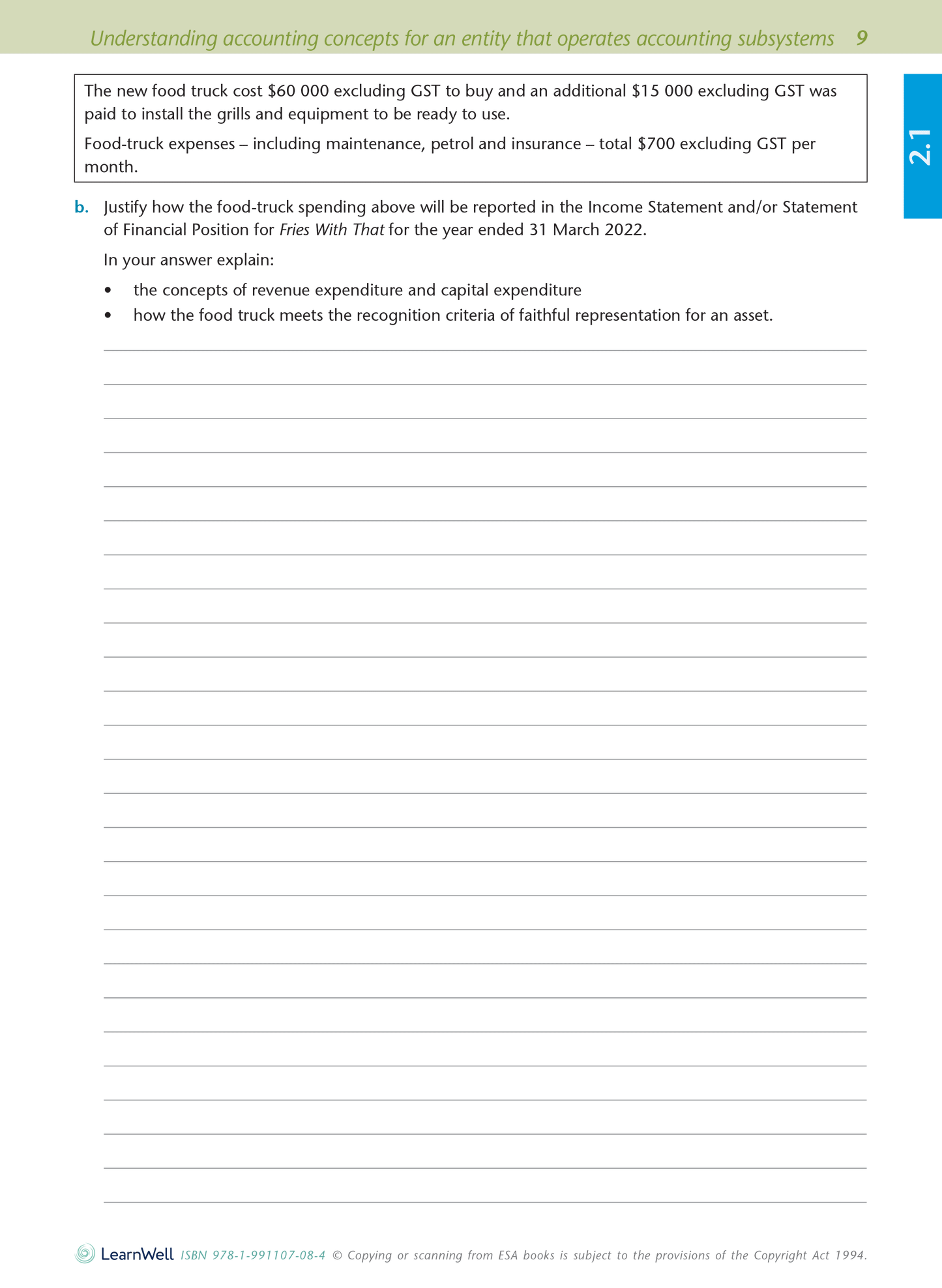 Level 2 Accounting AME Workbook