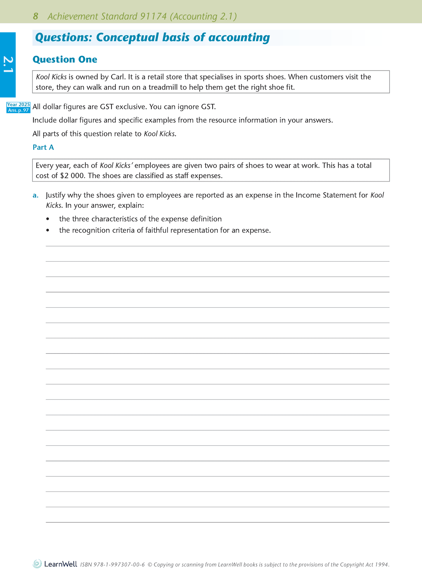 Level 2 Accounting AME Workbook