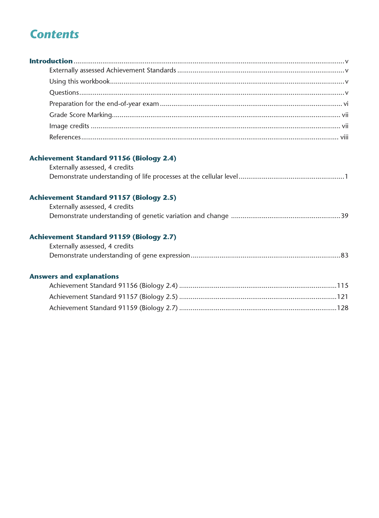 Level 2 Biology AME Workbook