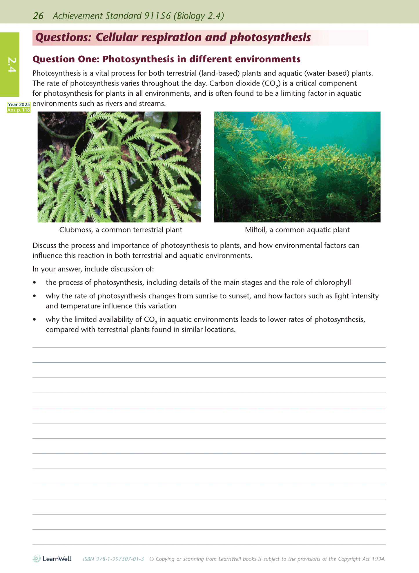 Level 2 Biology AME Workbook