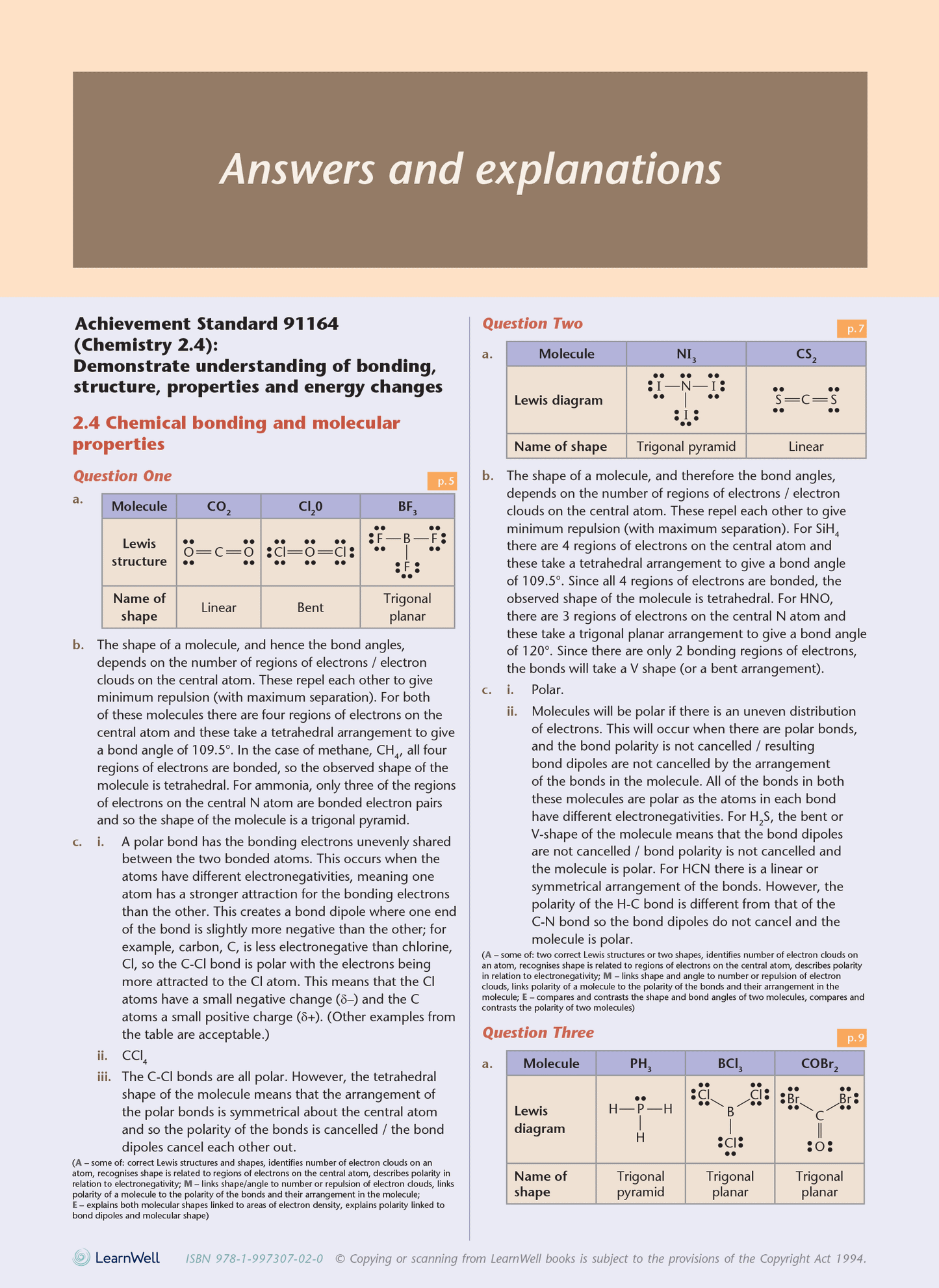 Level 2 Chemistry AME Workbook