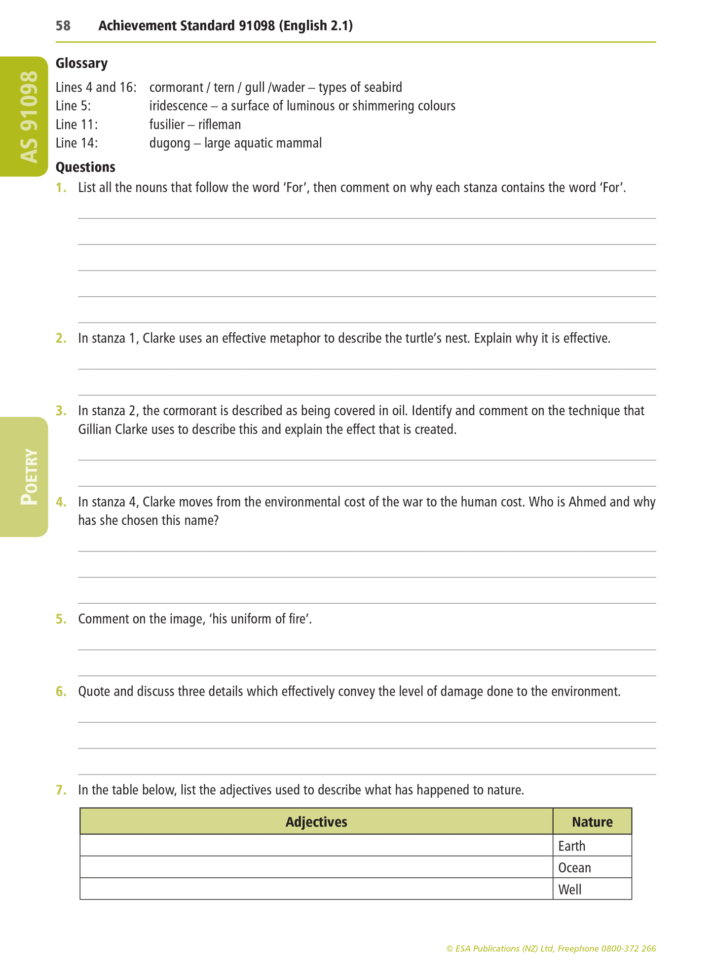 Level 2 CORE English Learning Workbook